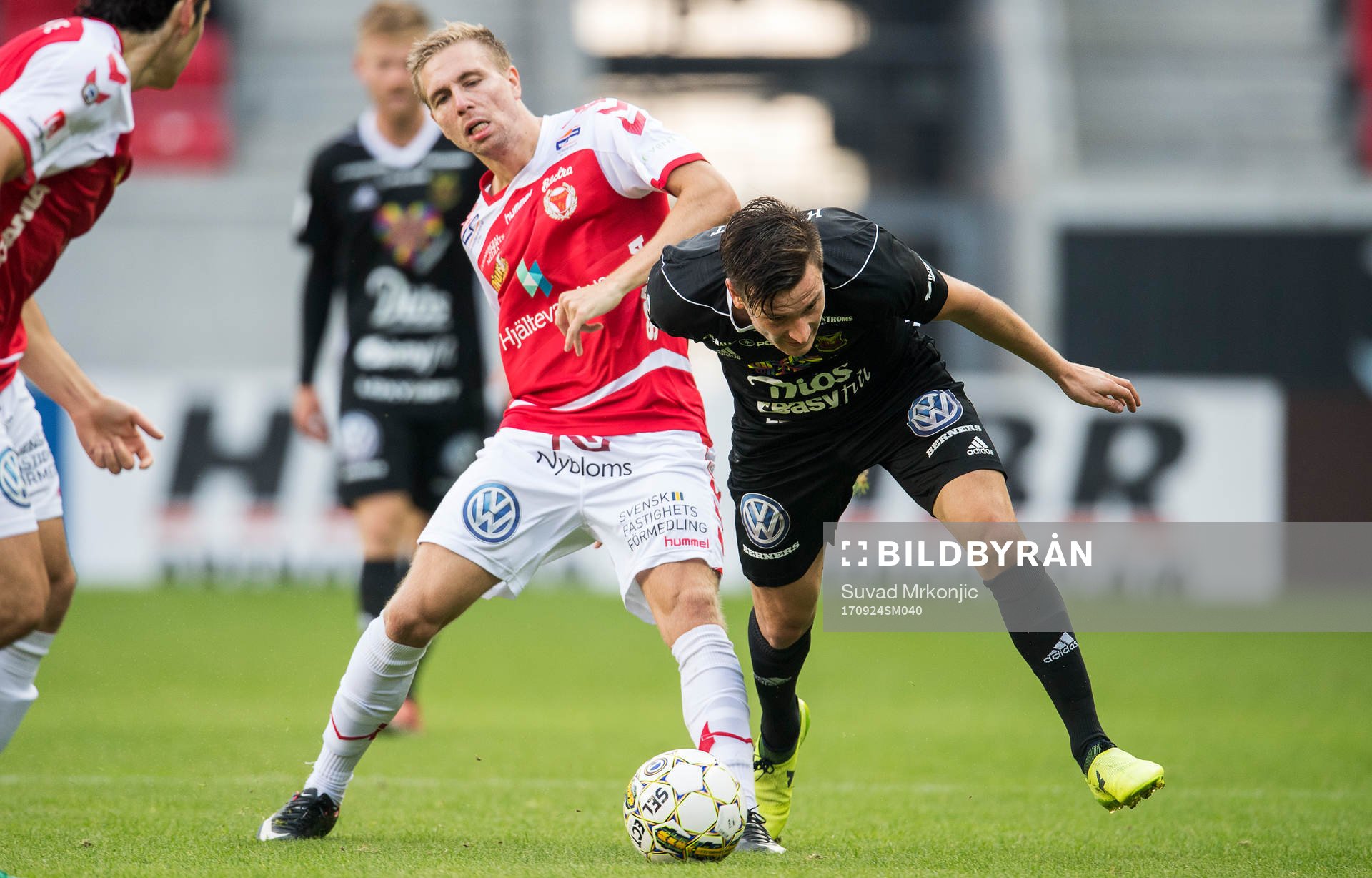 Kalmars Jonathan Ring och Östersunds Jamie Hopcutt