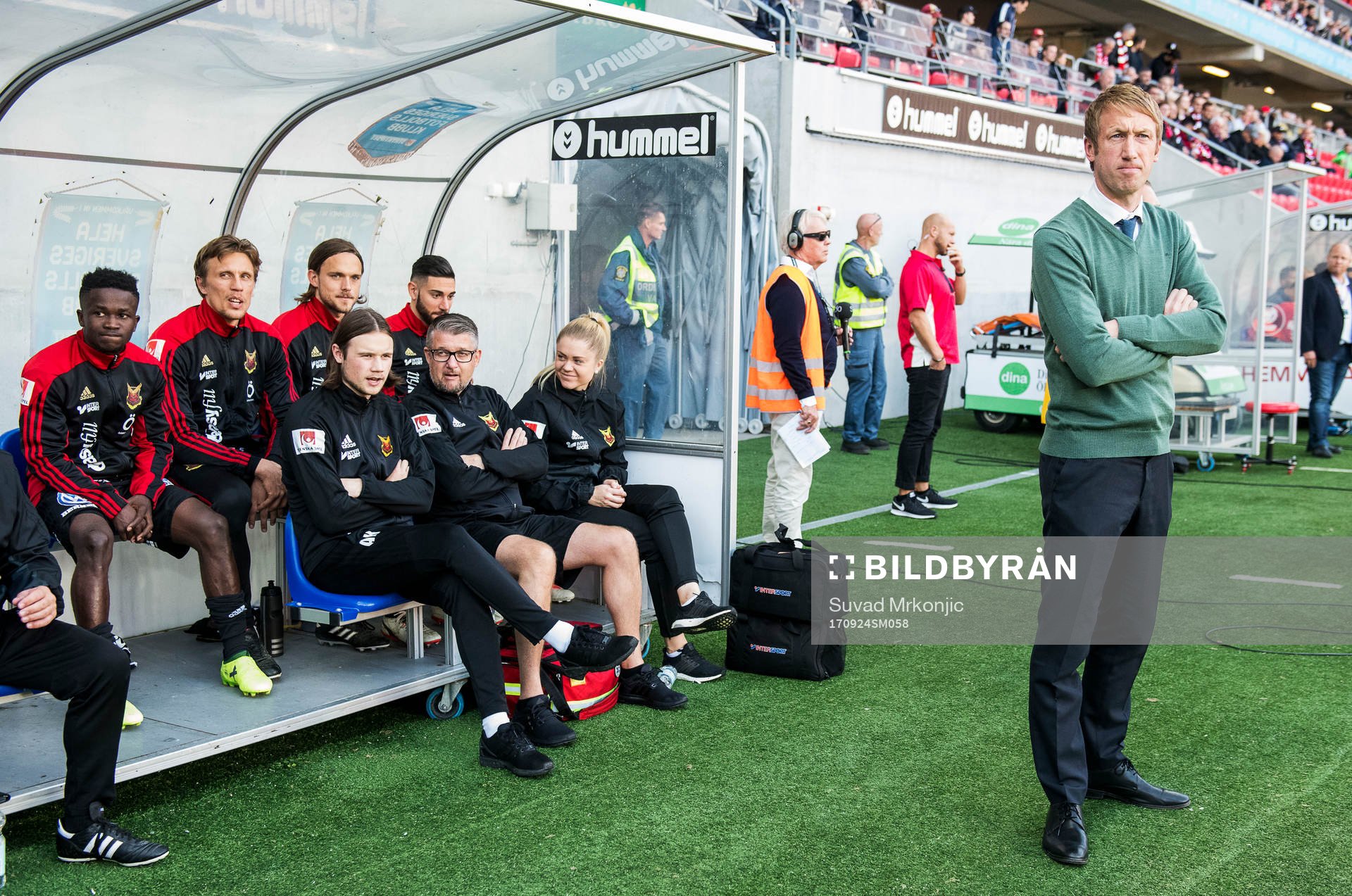 Östersunds tränare Graham Potter