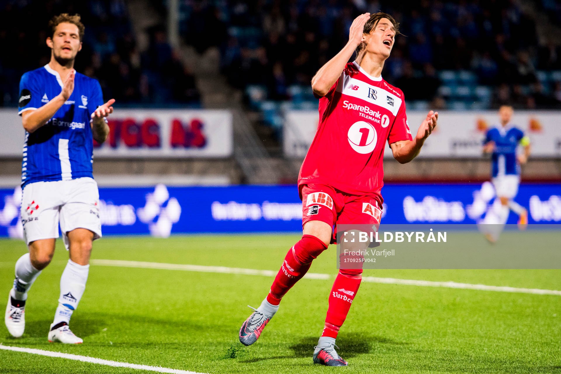 Sigurd Hauso Haugen of Odd looks dejected