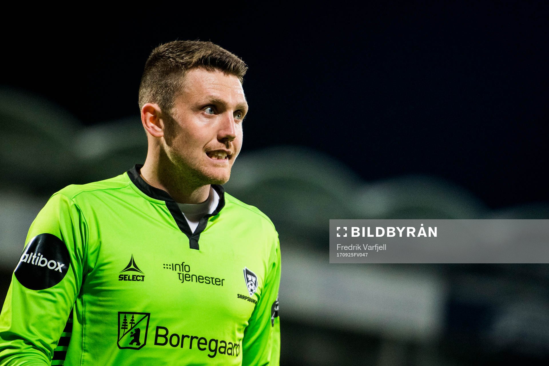 Goalkeeper Anders Kristiansen of Sarpsborg