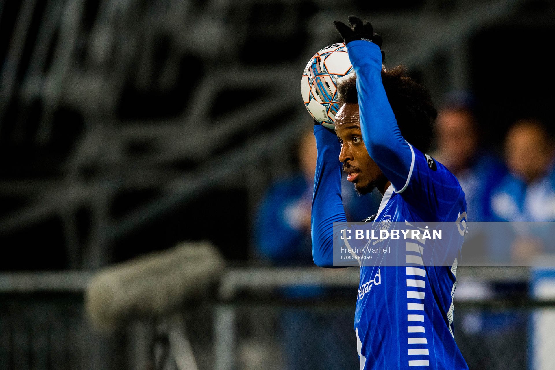 Amin Soleiman Askar of Sarpsborg during the Eliteserien match between Sarpsborg 08 and Odd on September 25, 2017 in Sarpsborg. 
