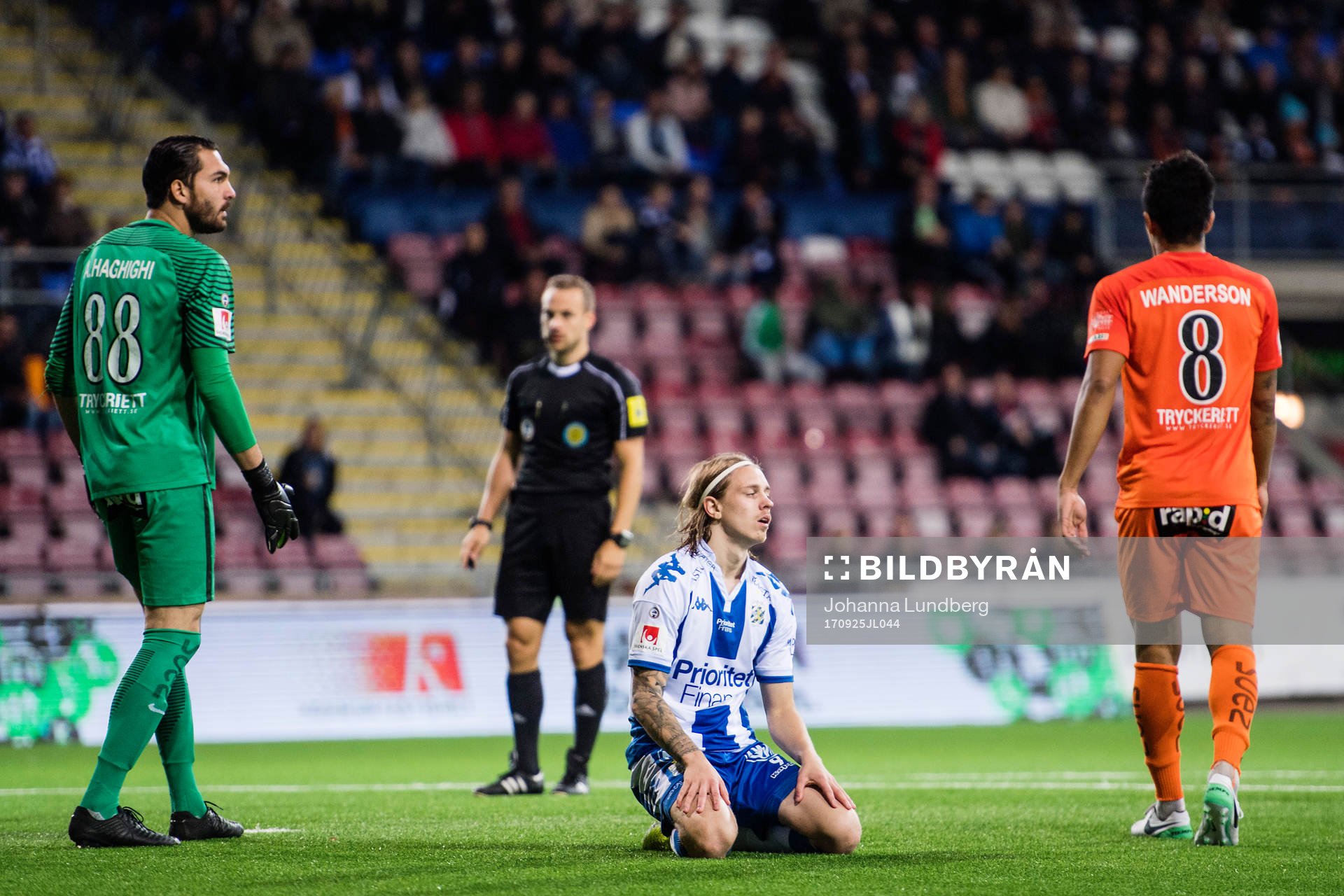 IFK Göteborgs Elias Mar Omarsson deppar