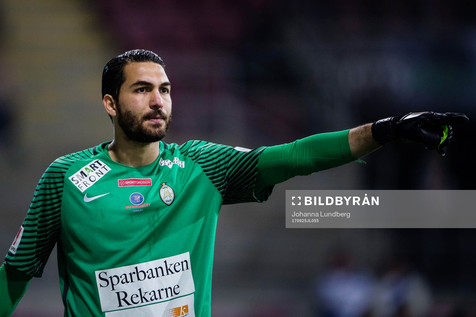 AFC Eskilstunas Målvakt Alireza Haghighi