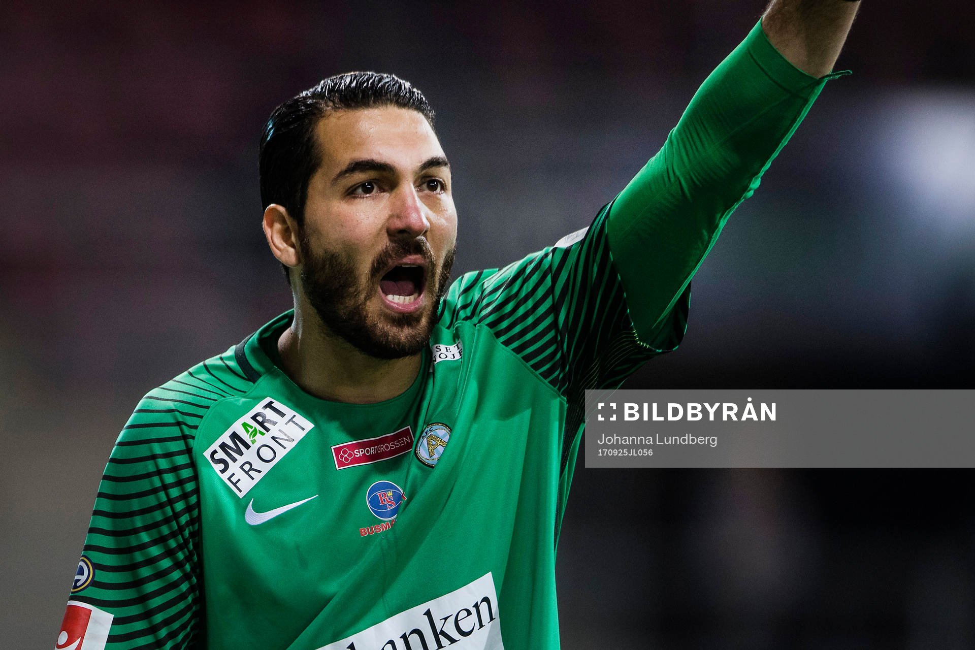 AFC Eskilstunas Målvakt Alireza Haghighi