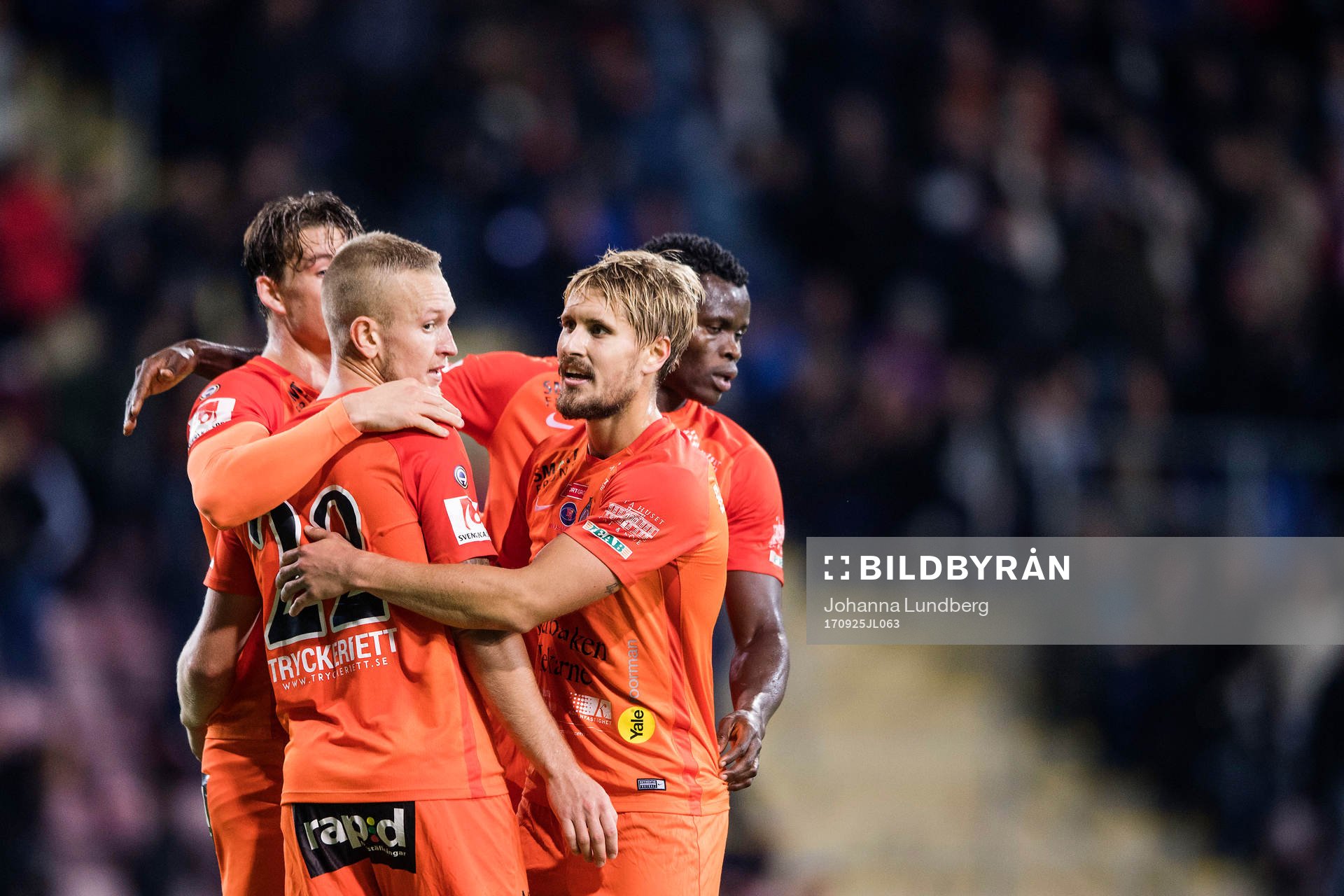 AFC Eskilstunas Daniel Björnquist och Alexander Michel