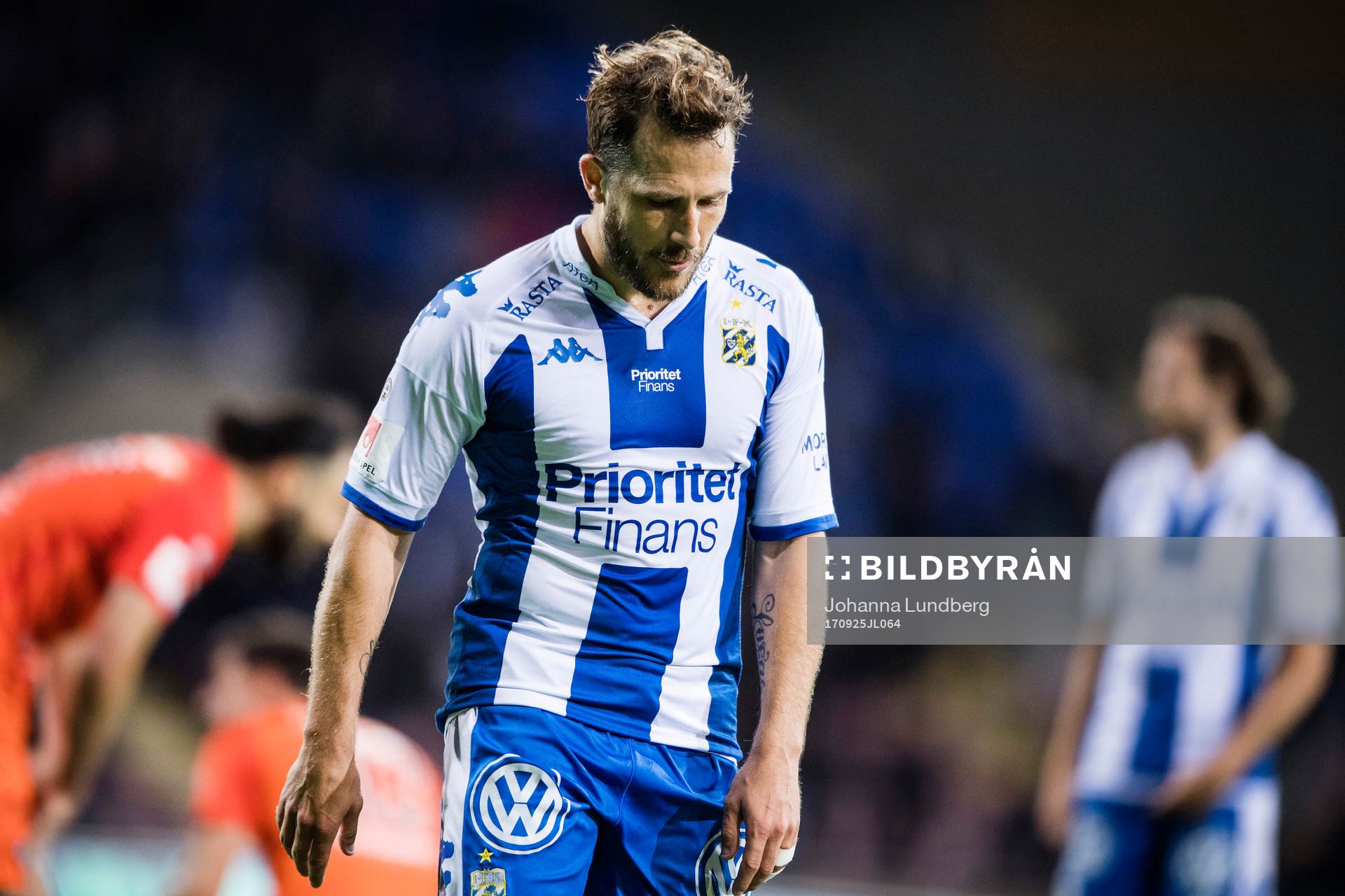 IFK Göteborgs Tobias Hysén deppar