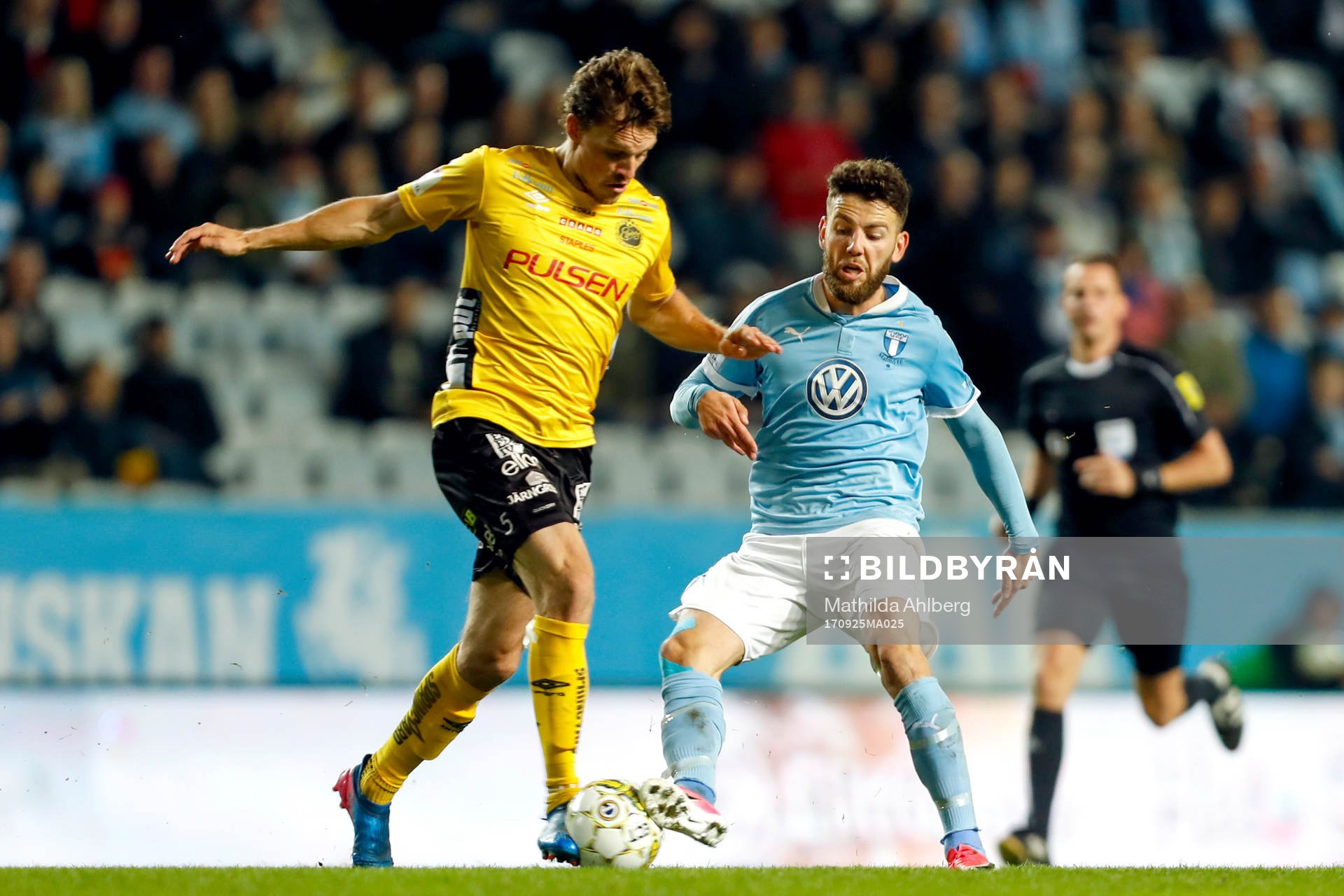Elfsborgs Jörgen Horn och Malmö FFs Erdal Rakip