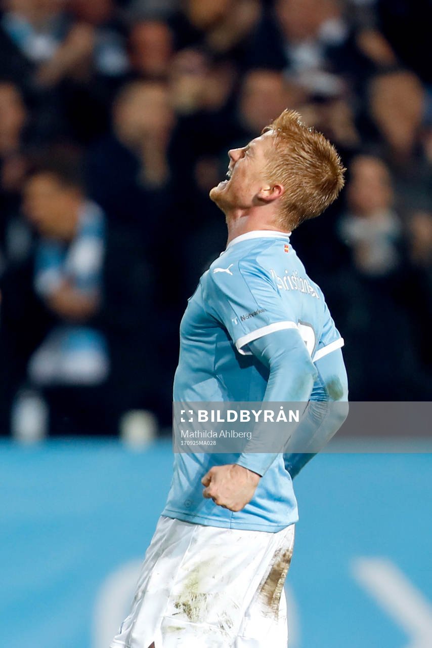 Malmö FFs Anders Christiansen jublar