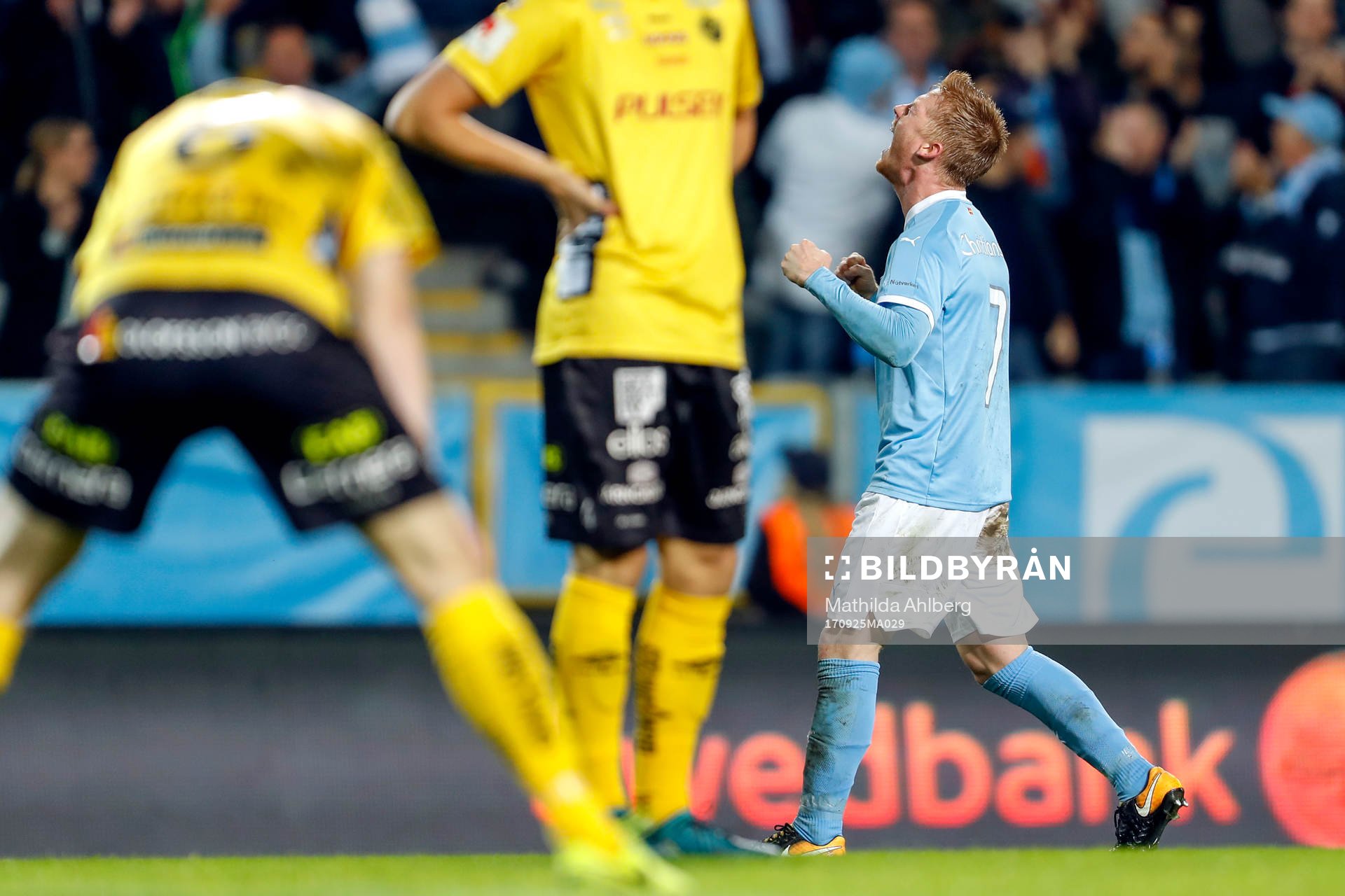 Malmö FFs Anders Christiansen jublar