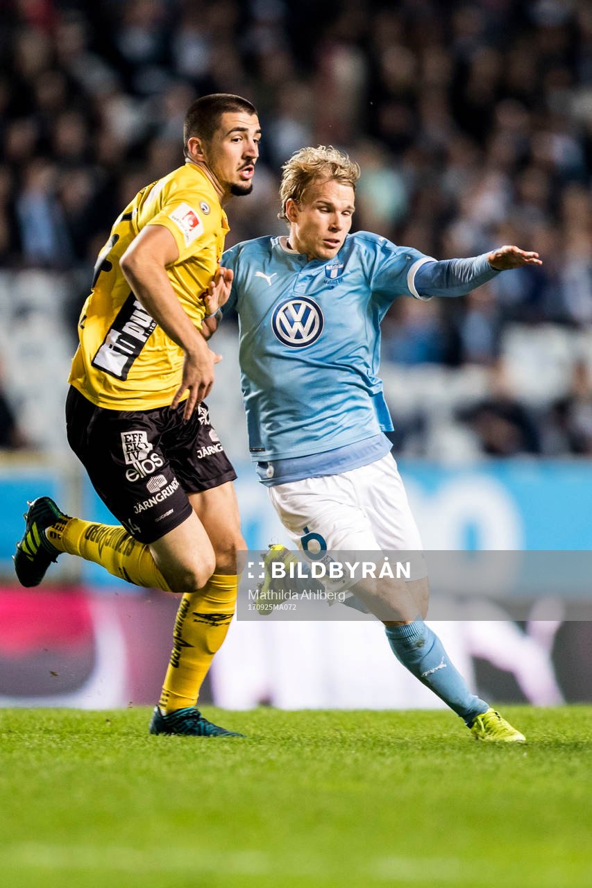 Elfsborgs Ibrahim Dresevic och Malmö FFs Oscar Lewicki
