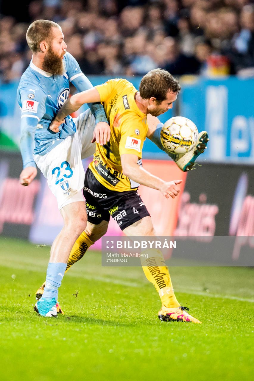 Malmö FFs Jo Inge Berget och Elfsborgs Anders Randrup
