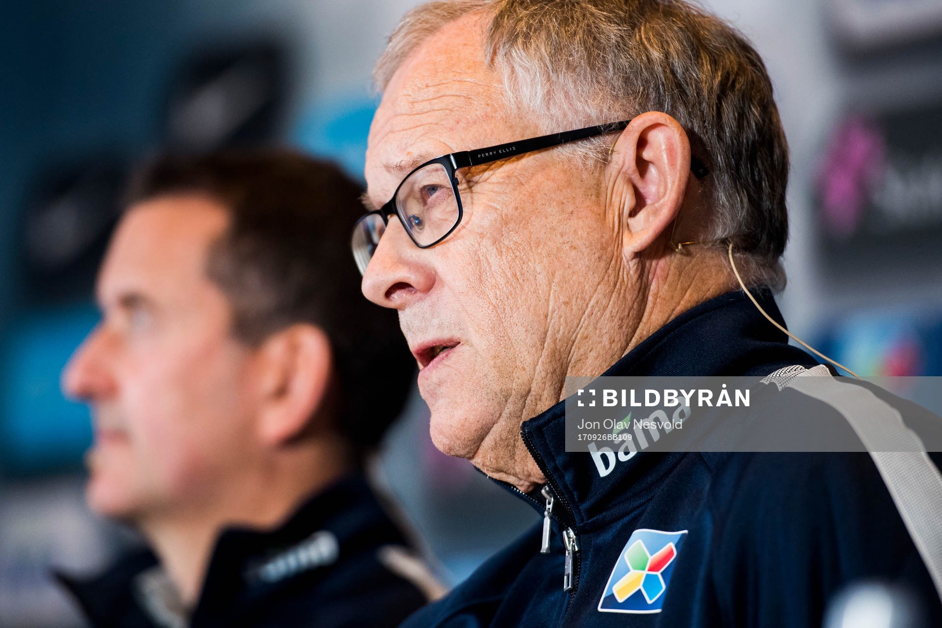 Per Joar Hansen, assistant coach of Norway, and Lars