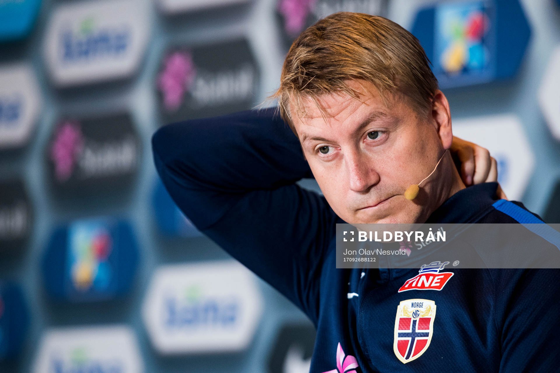 Leif Gunnar Smerud, head coach of Norway's U21 team,