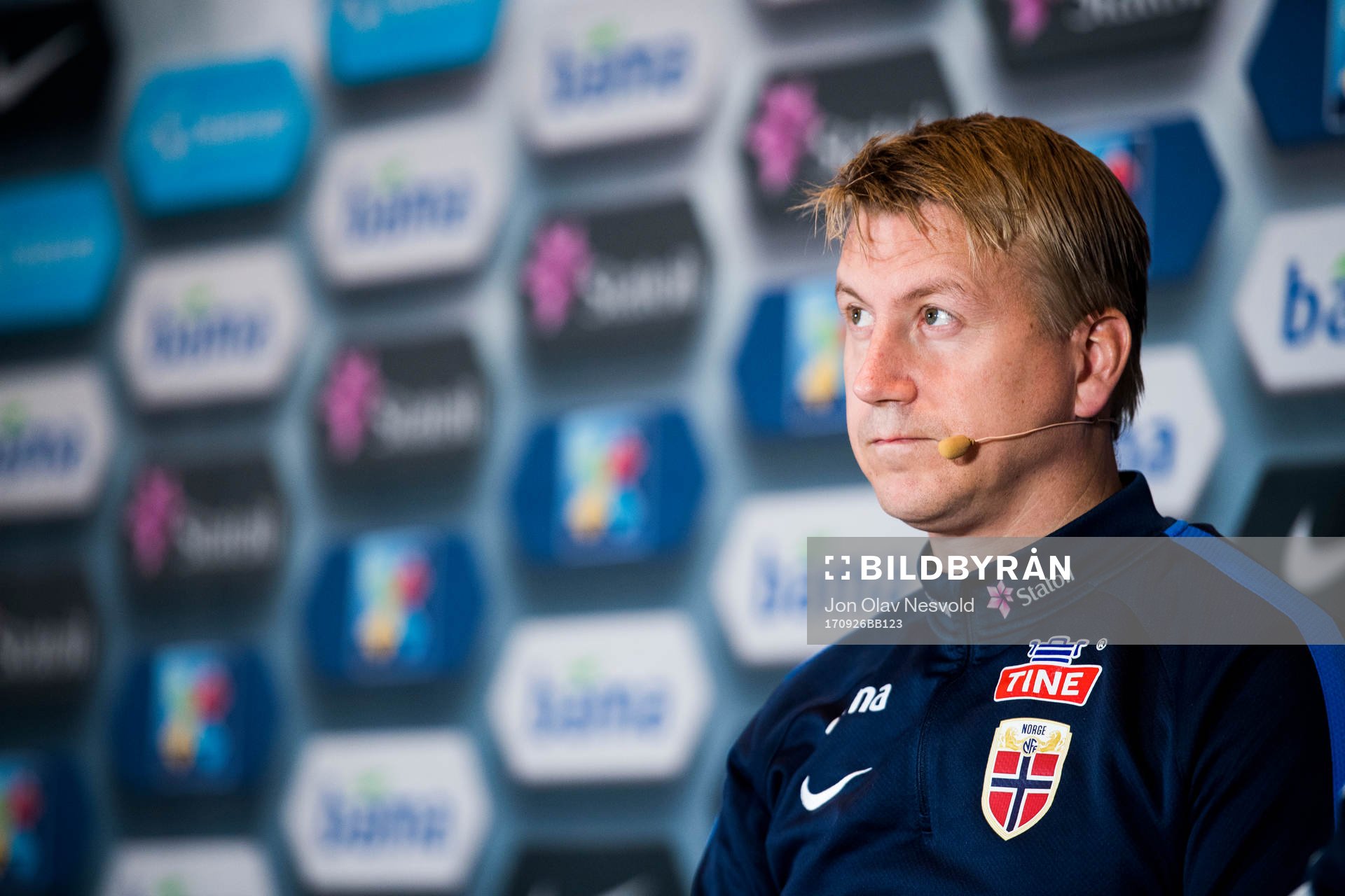 Leif Gunnar Smerud, head coach of Norway's U21 team,