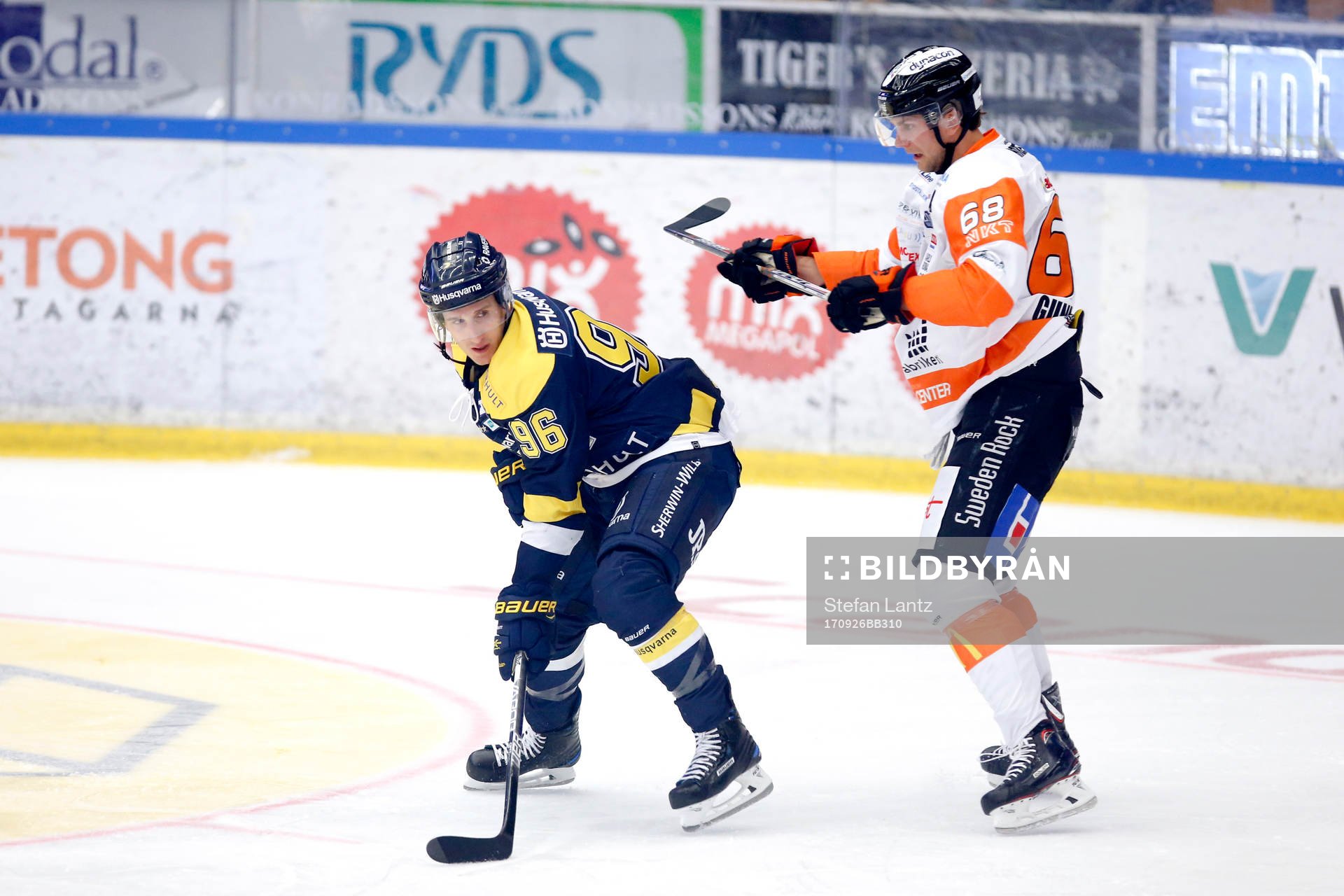 s Bill Sweatt och Karlskronas Daniel Gunnarsson