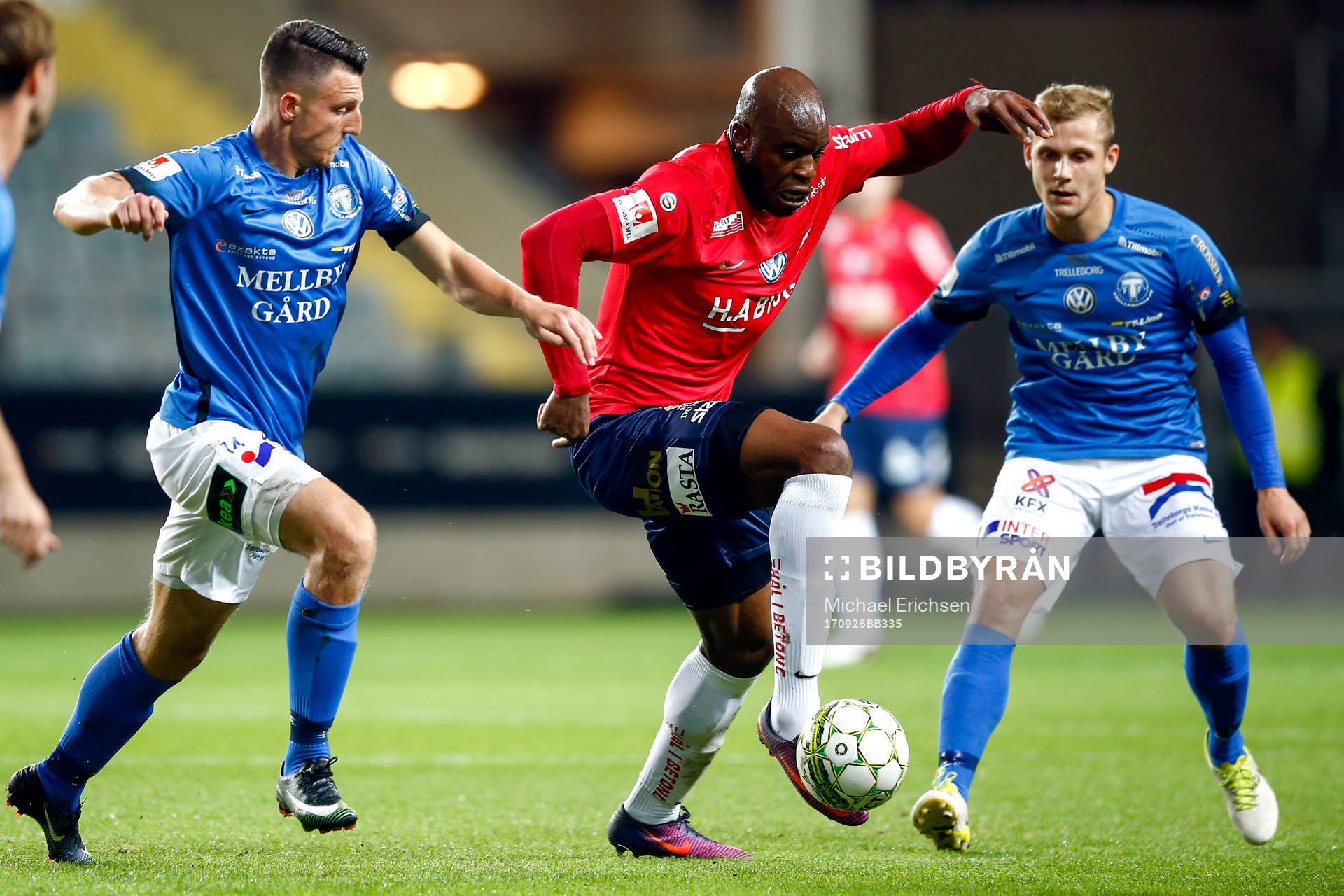 Örgrytes Hakeem Araba och Trelleborgs Alexander Blomqvist