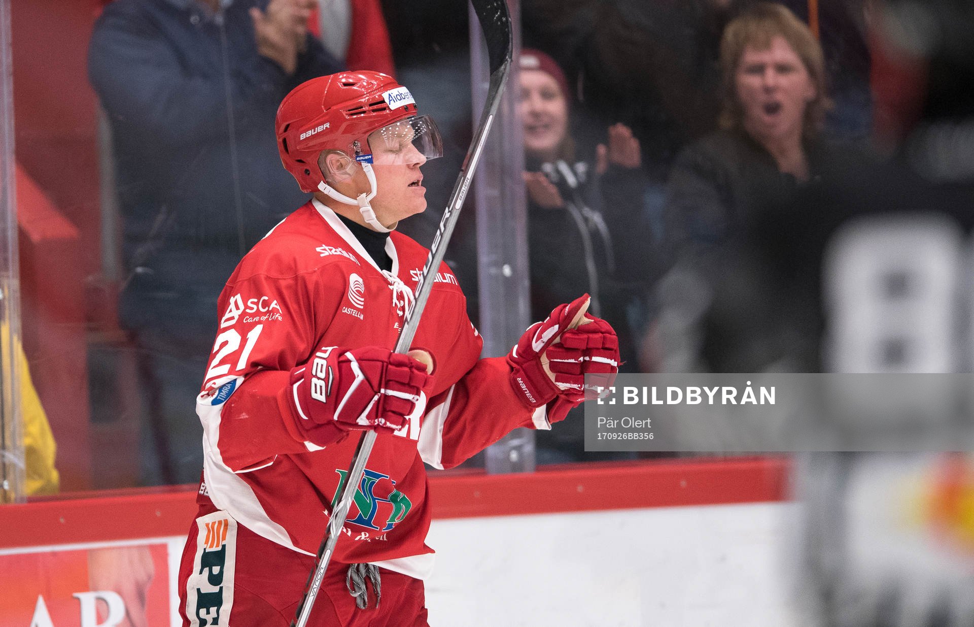 Timrås Johan Johnsson jublar