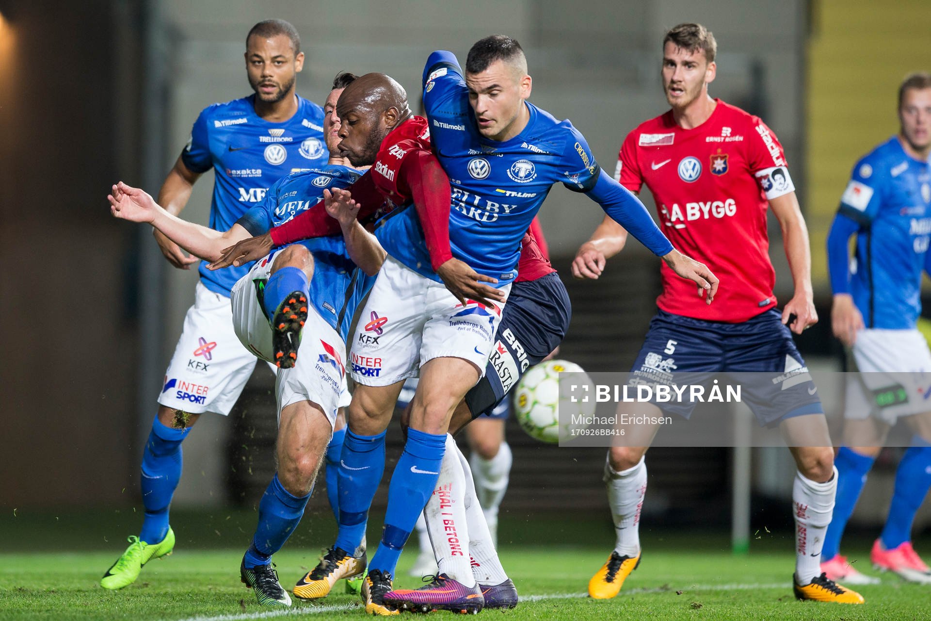 Trelleborgs Alexander Blomqvist och Dino Islamovic