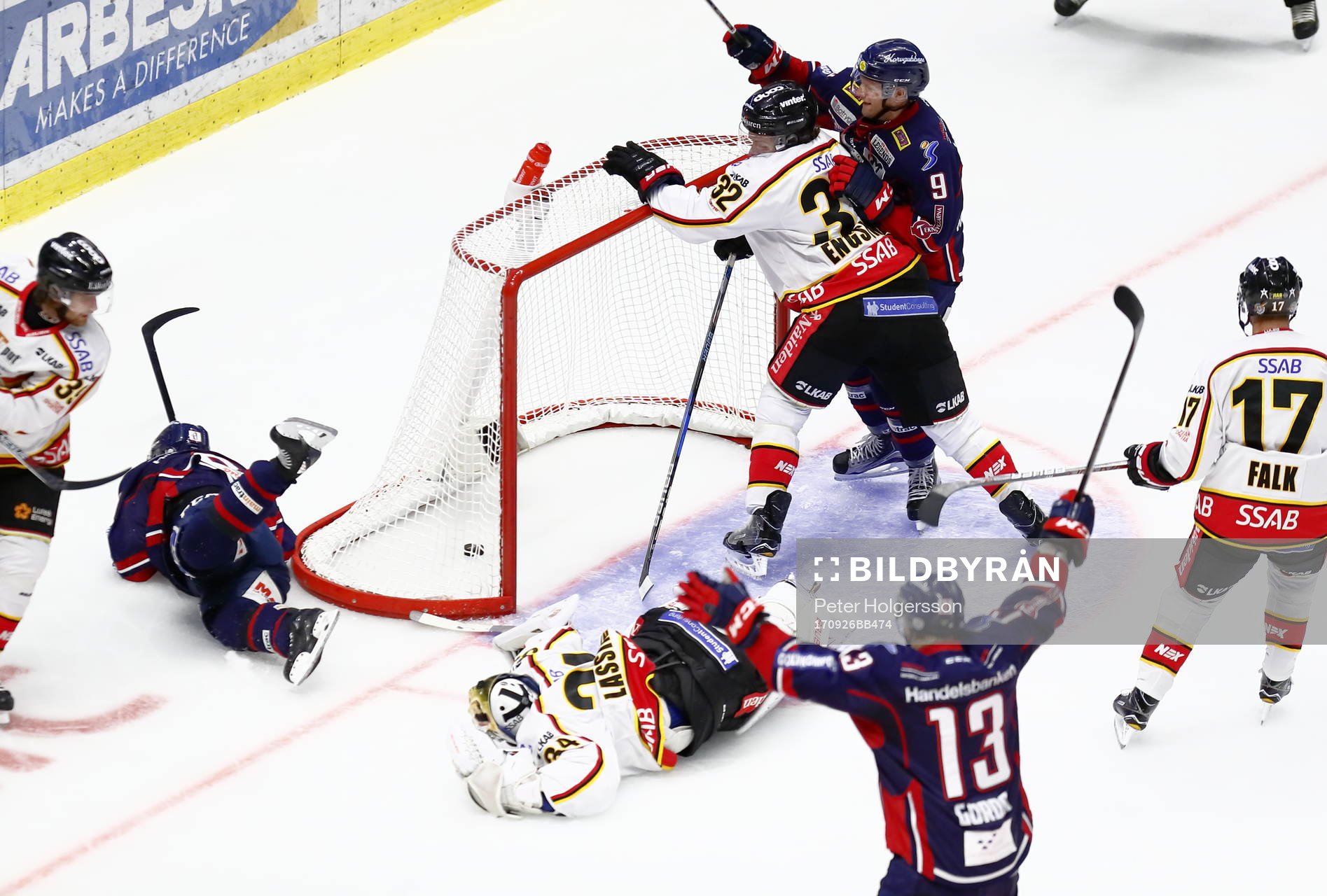 Mål 1-1 av Linköpings Derek Roy
