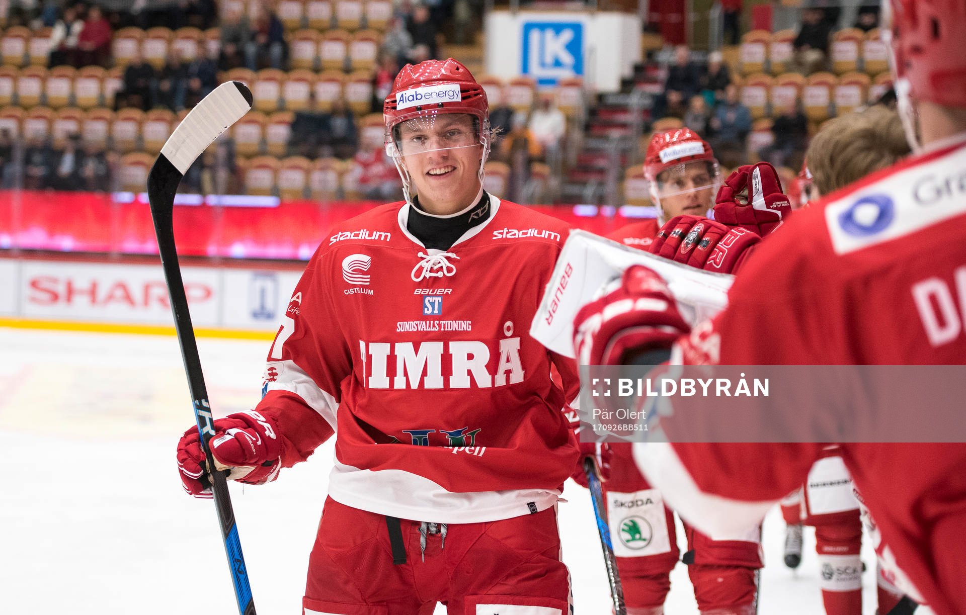 Timrås Anton Wedin jublar