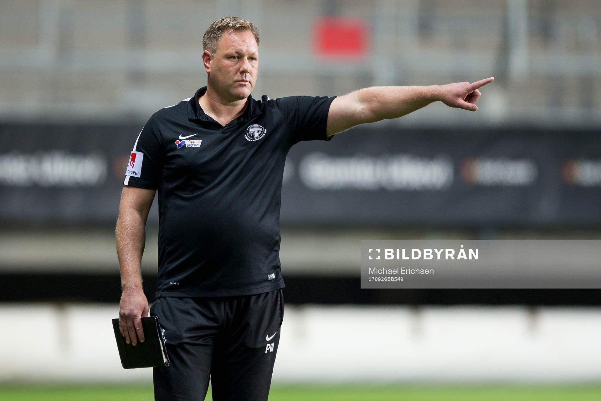 Trelleborgs tränare Patrick Winqvist
