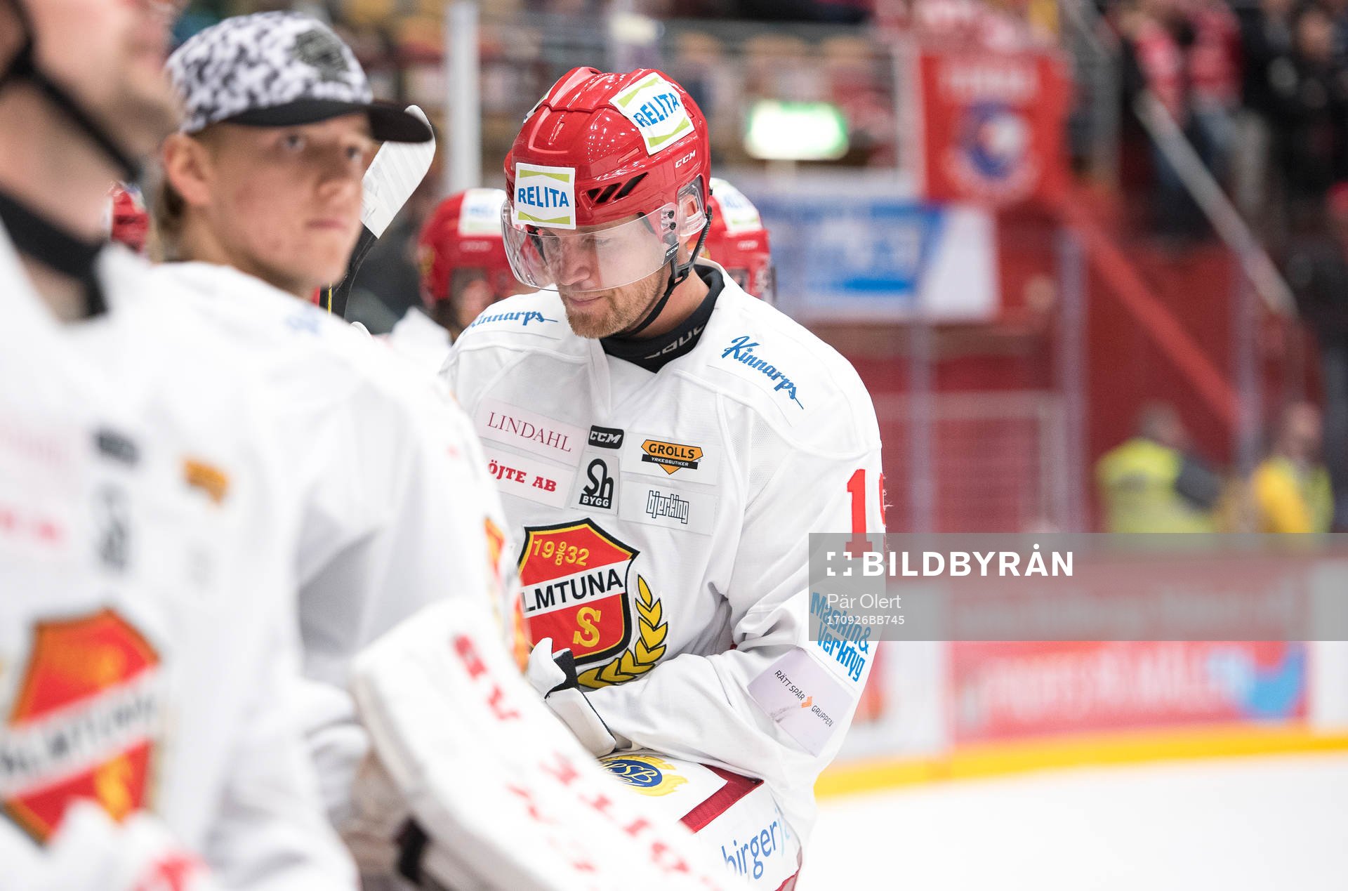 under Almtunas William Quist deppar ishockeymatchen i