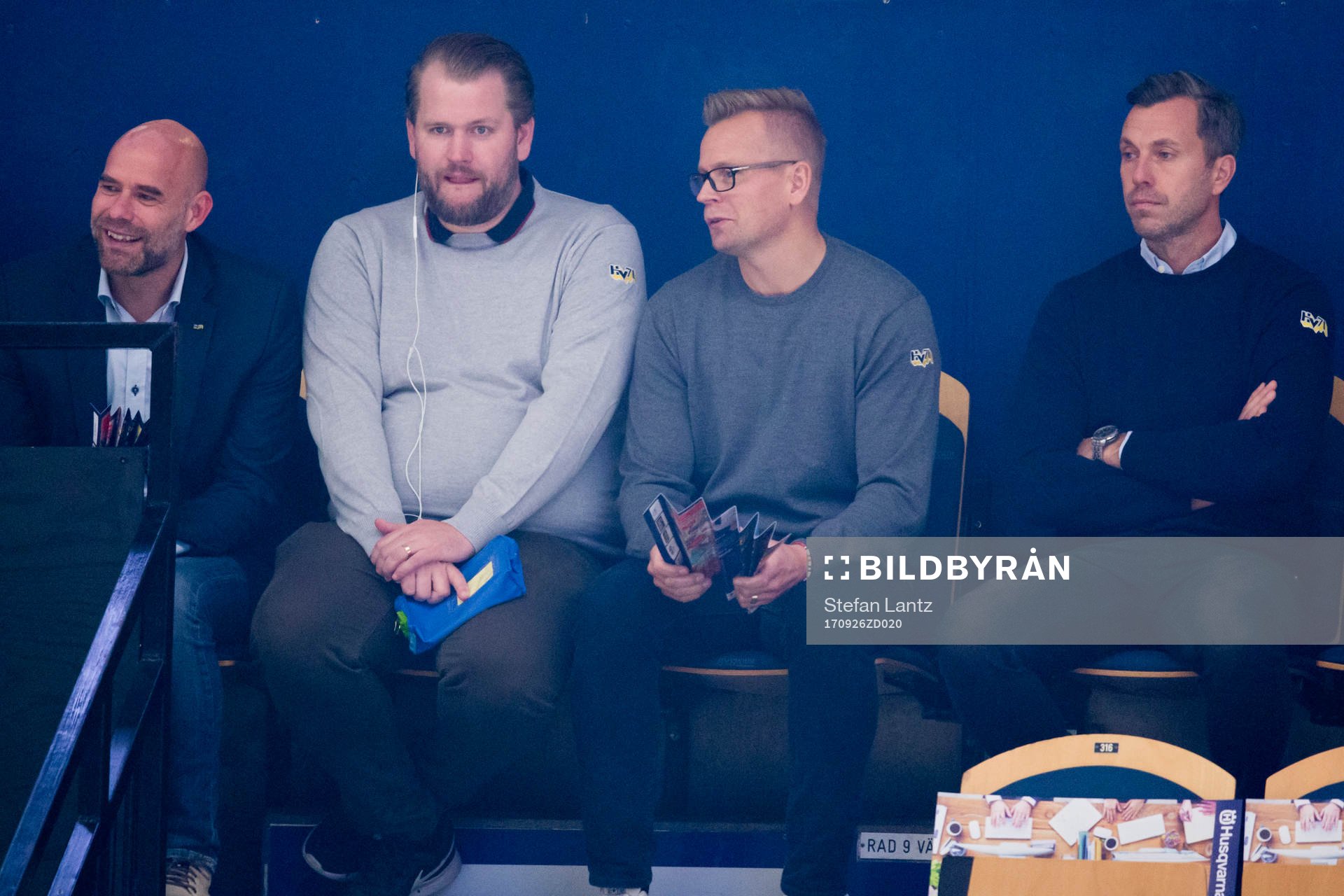 s general manager Peter Ekelund, Robert Linge, assisterande