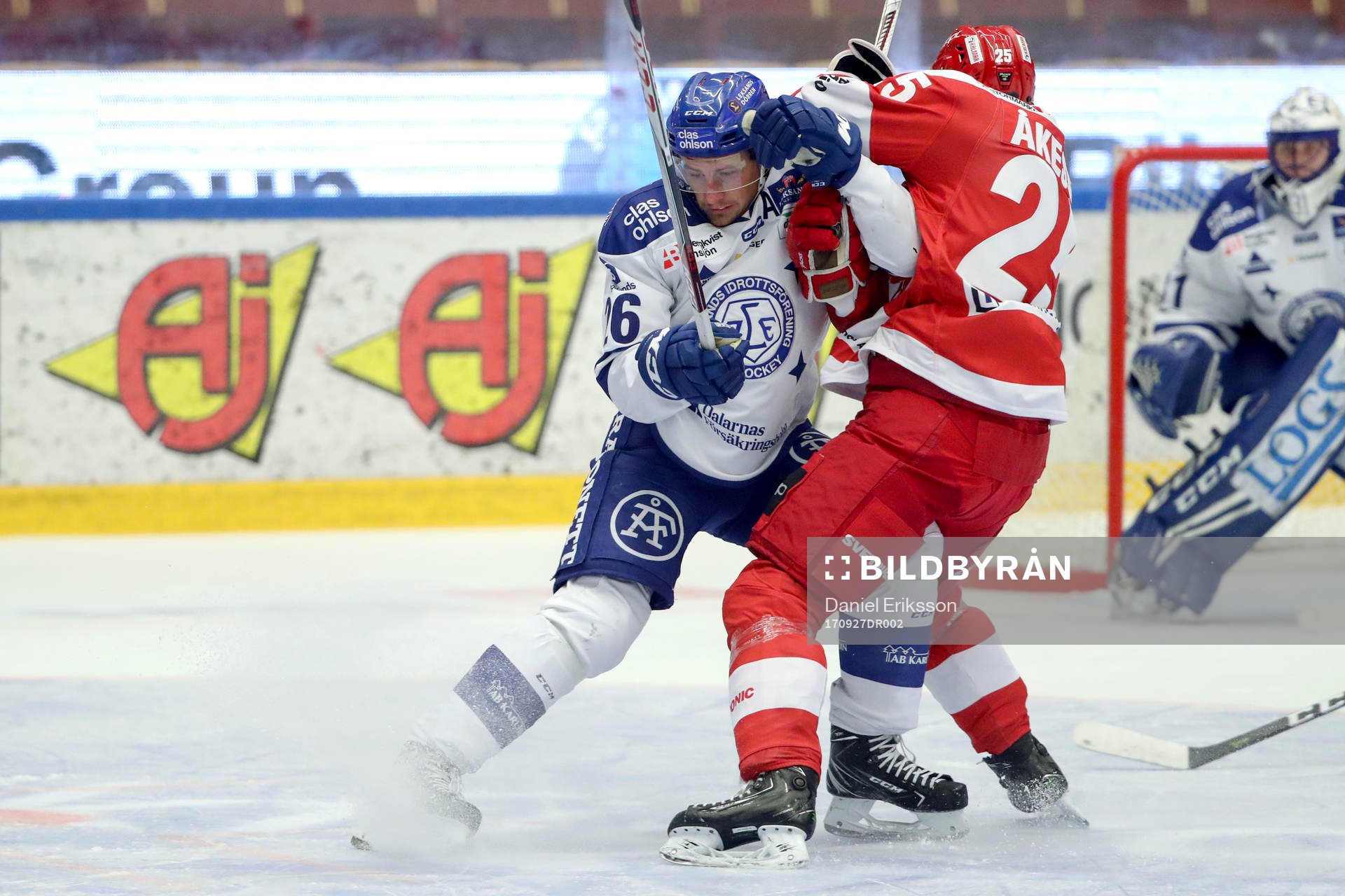 Leksands Patrik Norén och Troja/Ljungby Trojas Mattias