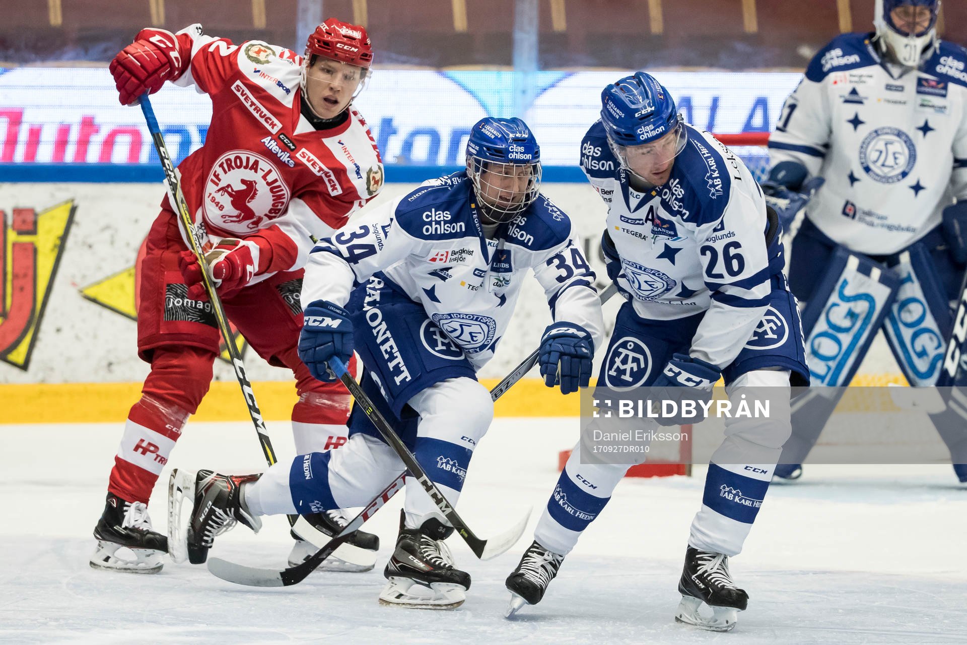 Leksands Olle Alsing och Patrik Norén framför