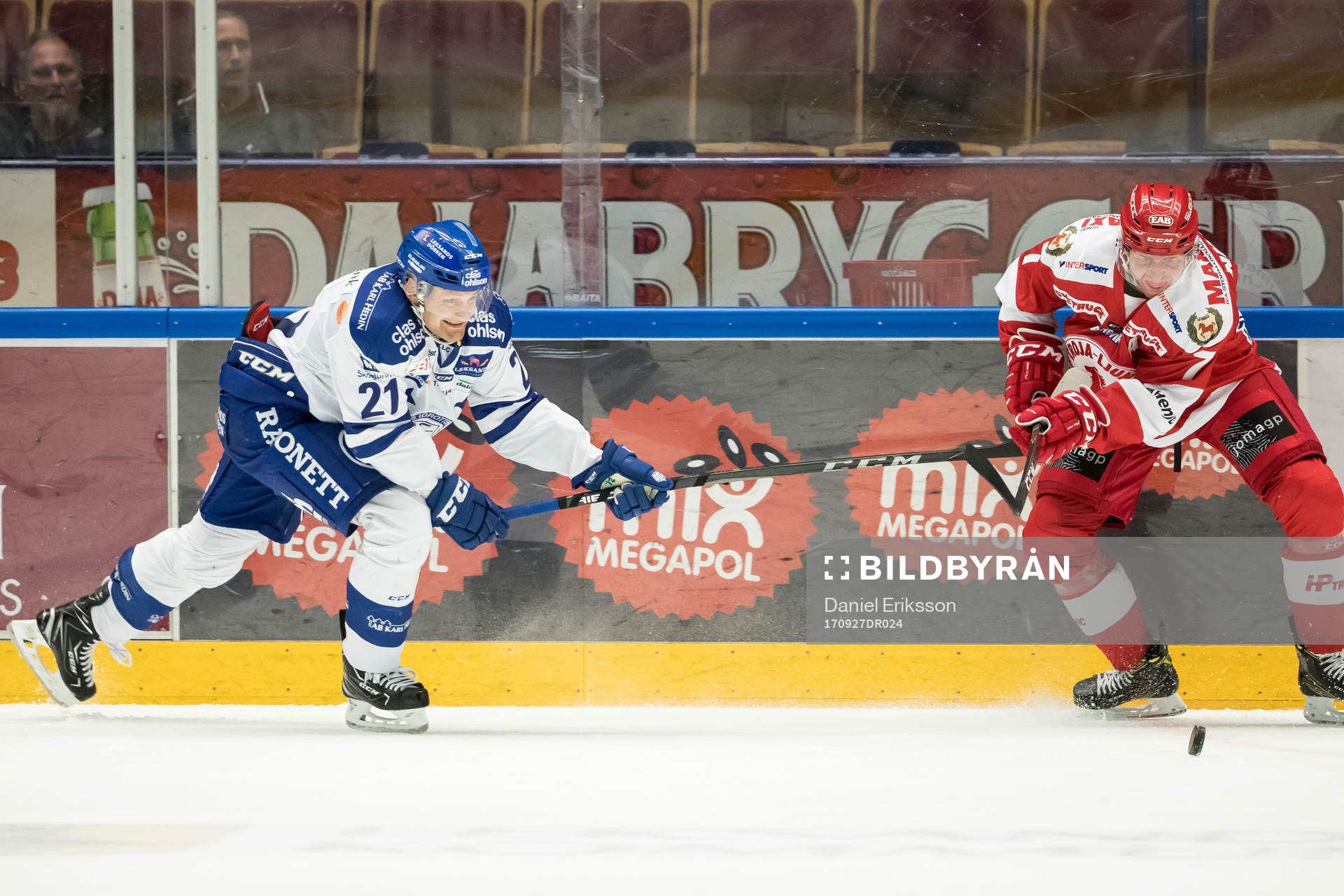 Leksands Mattias Ritola jagar Troja/Ljungby Trojas Mattias