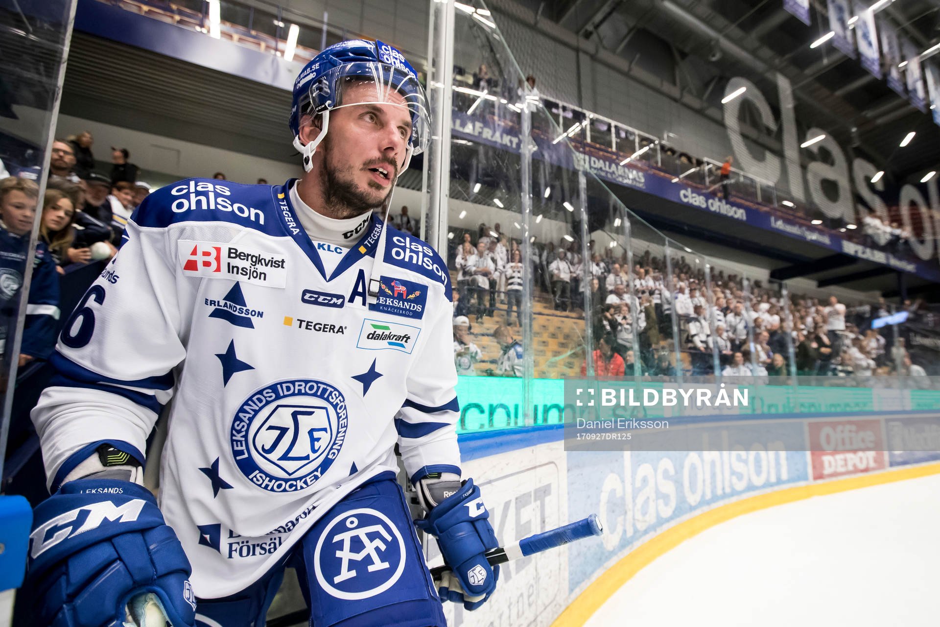 Leksands Fredrik Lindgren  utsedd till matchenskrigare i