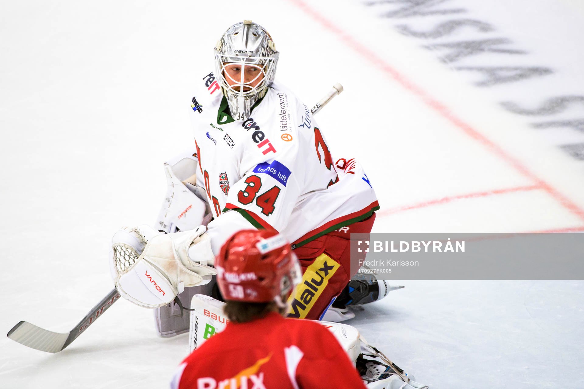 Modos målvakt Erik Hanses