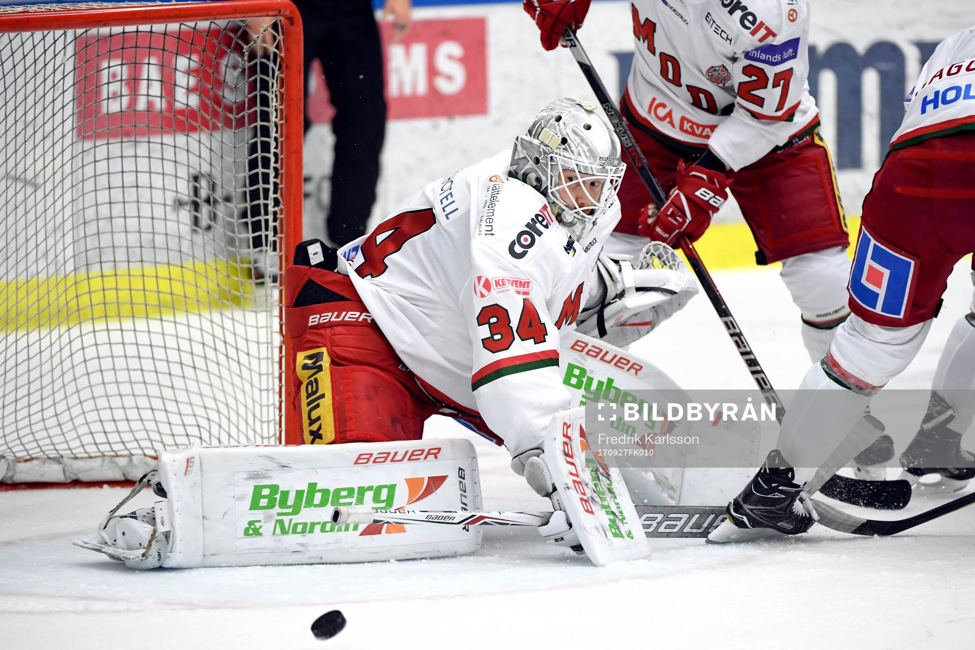 Modos målvakt Erik Hanses