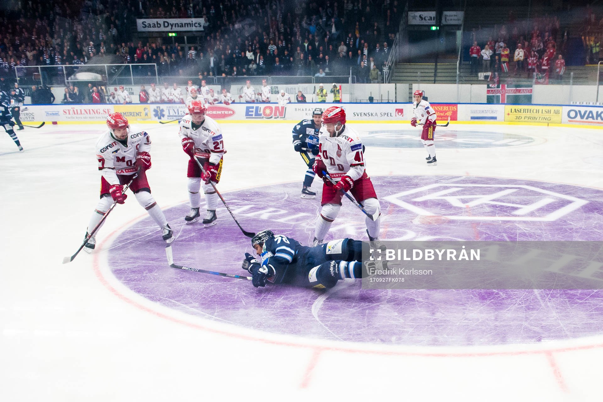 Modos Magnus Häggström, Martin Röymark, Oscar Hedman och