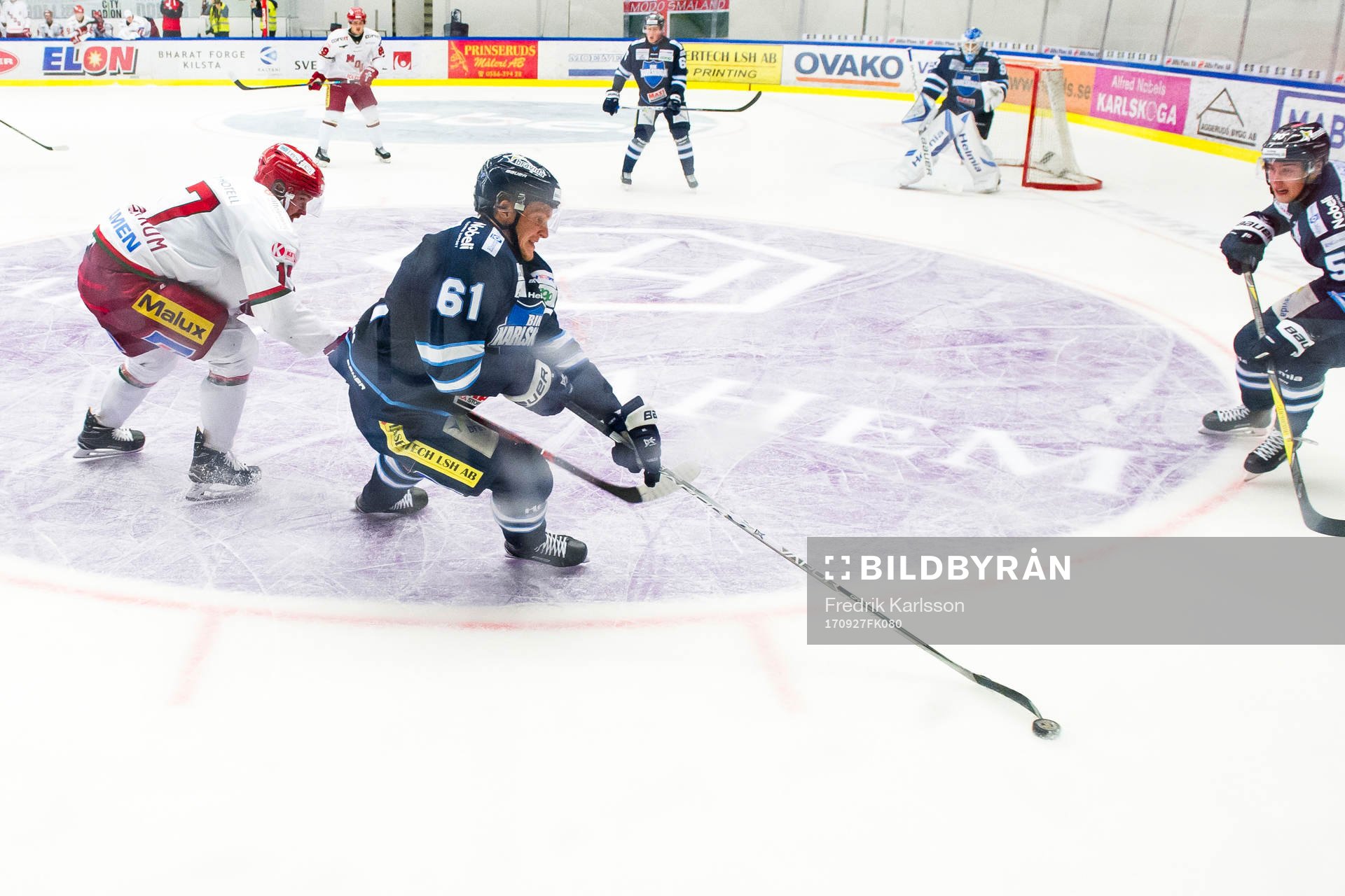 Modos Magnus Häggström och Karlskogas Mikael Eriksson
