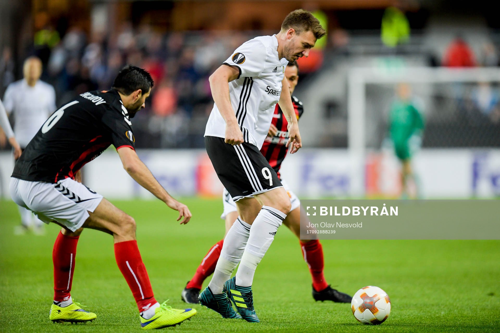 Nicklas Bendtner of Rosenborg