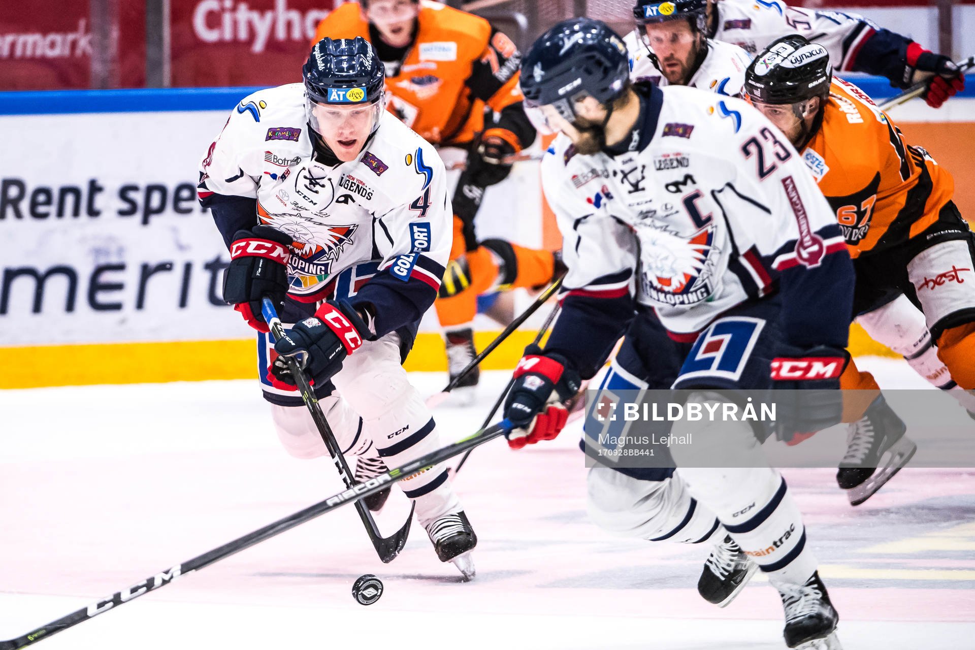 Linköpings Niclas Lundgren 0ch Karlskronas Konstantin