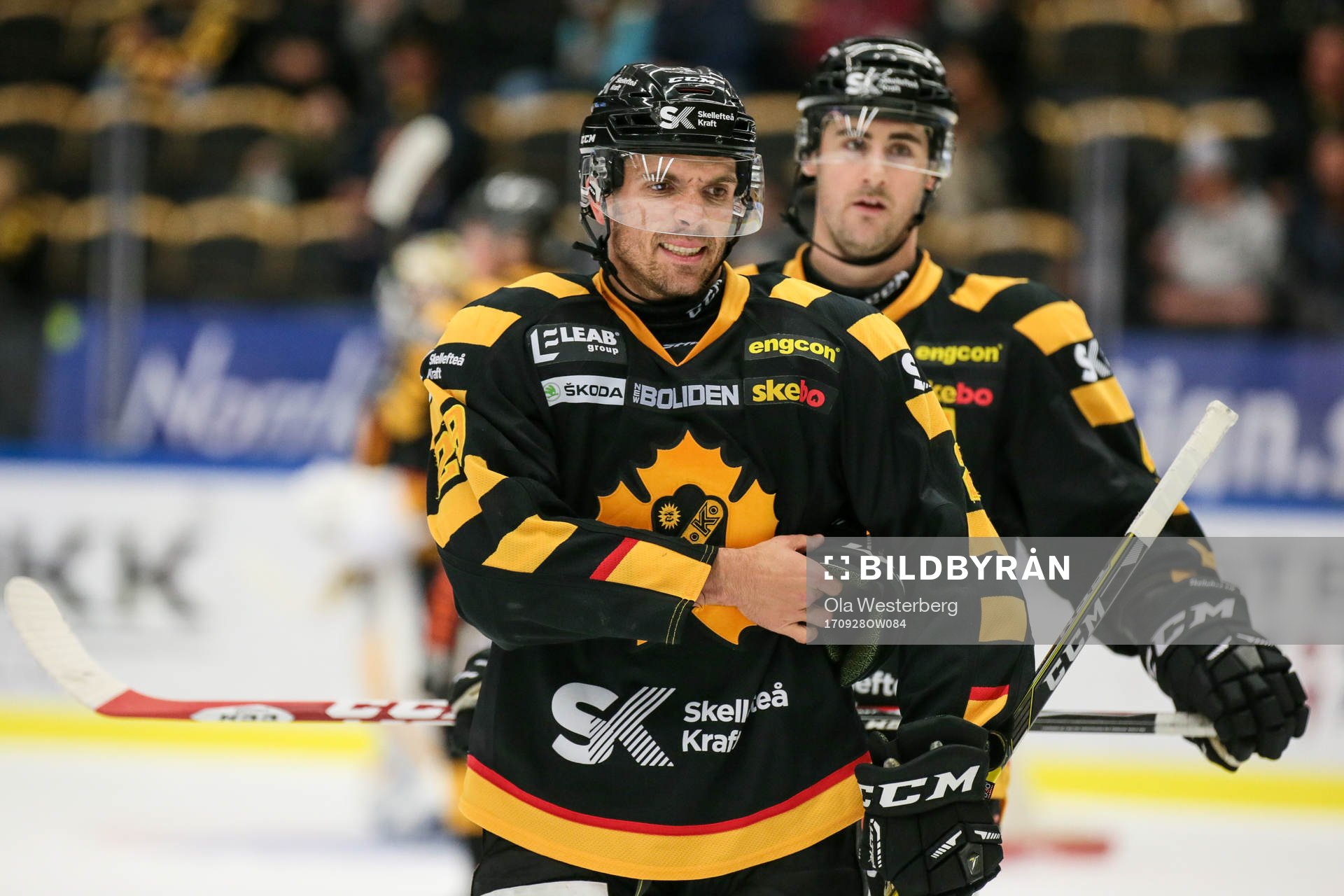 Skellefteås Matt Anderson  och Bud Holloway
