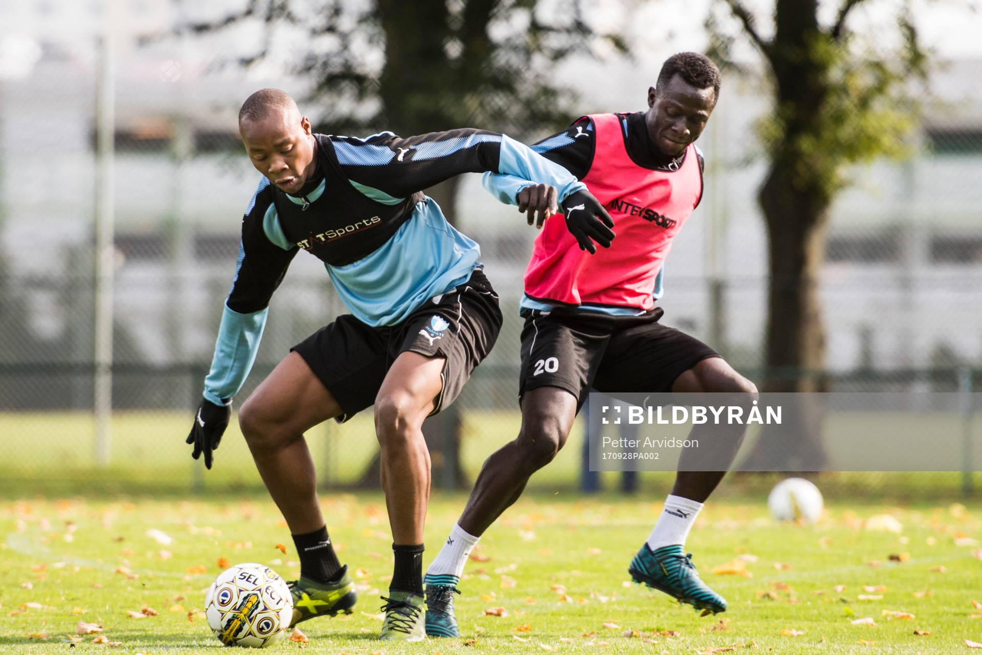 Carlos Strandberg och Bonke Innocent