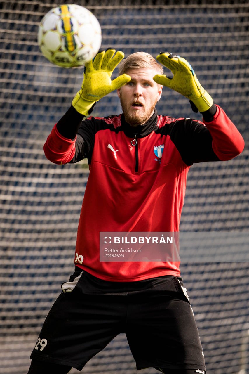 Målvakt Fredrik Andersson