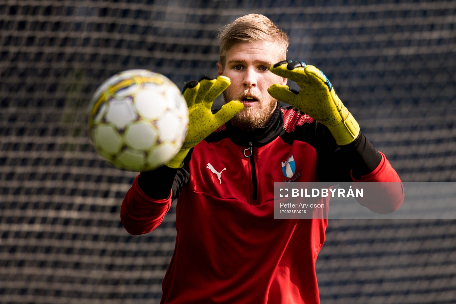 Målvakt Fredrik Andersson