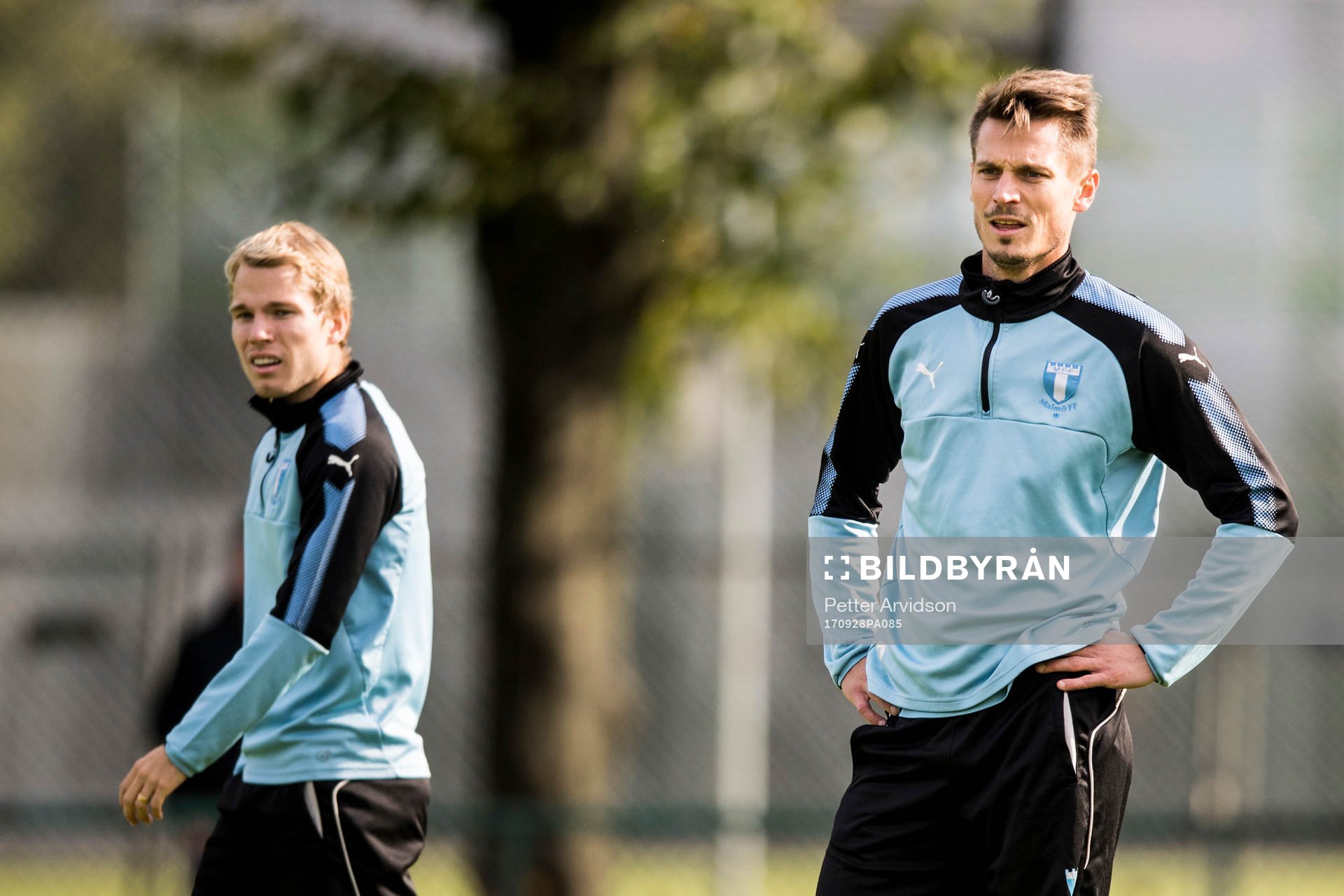 Markus Rosenberg och Oscar Lewicki