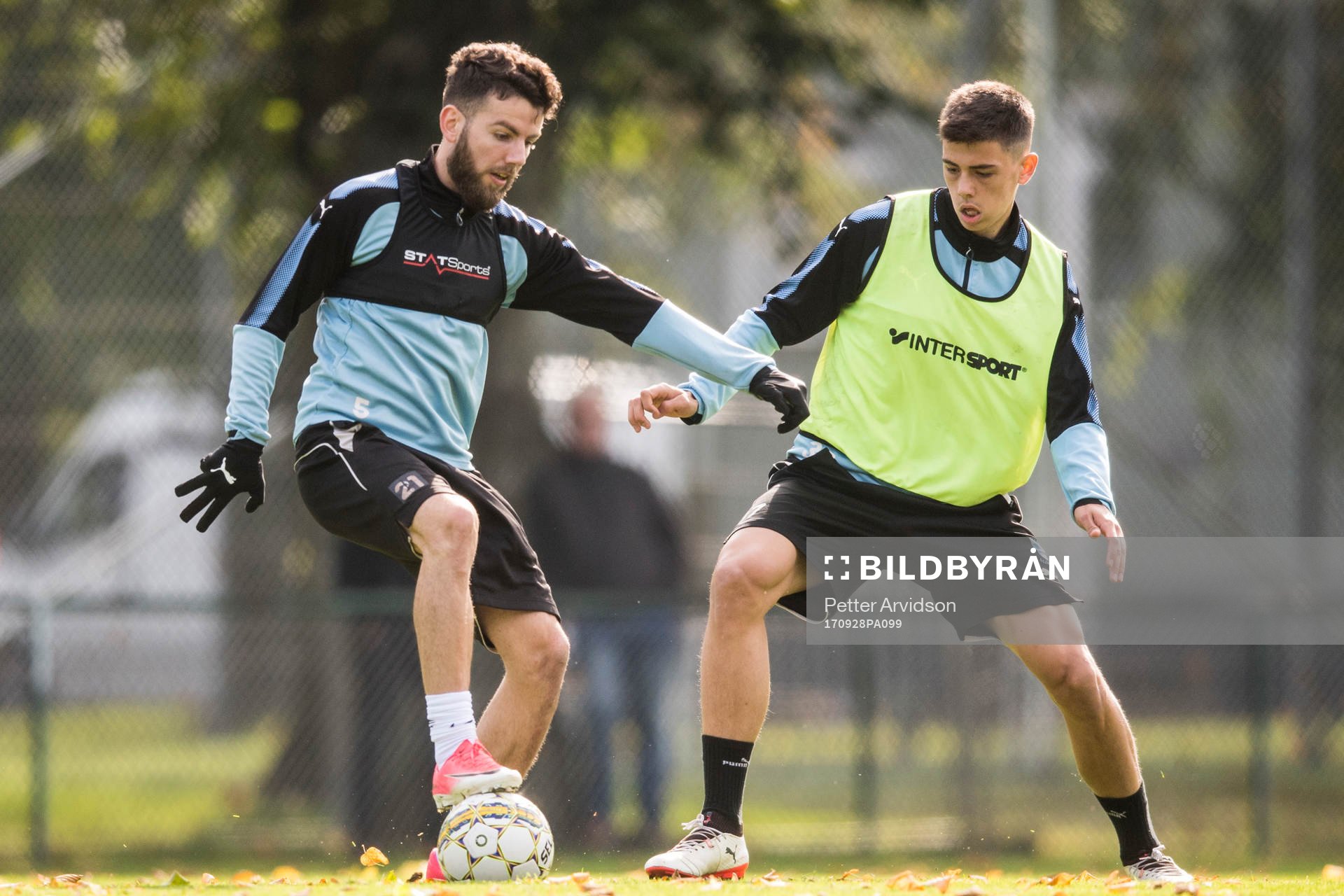 Erdal Rakip och Dennis Hadzikadunic