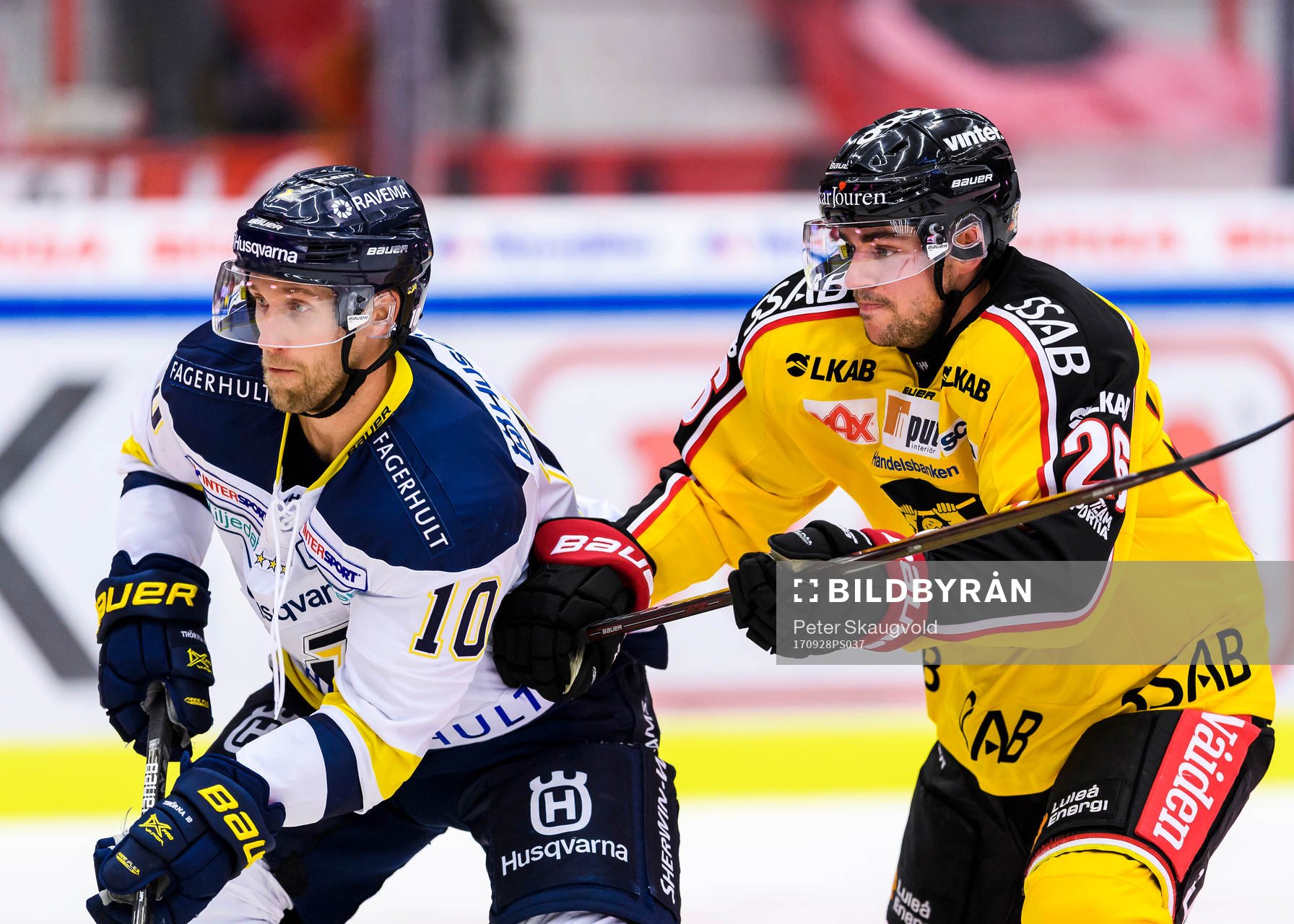 s Martin Thörnberg och Luleås Joey Hishon