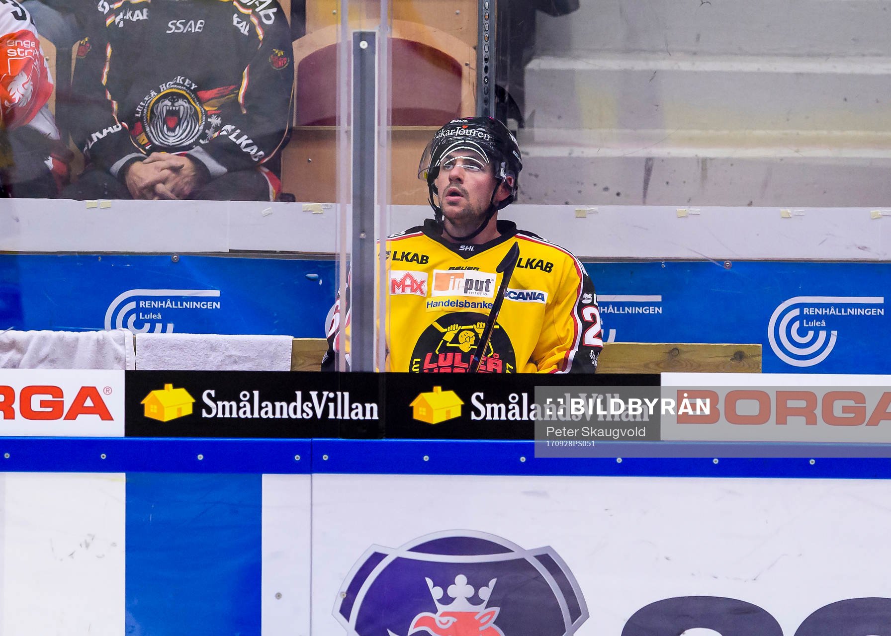 Luleås Joey Hishon sitter utvisad