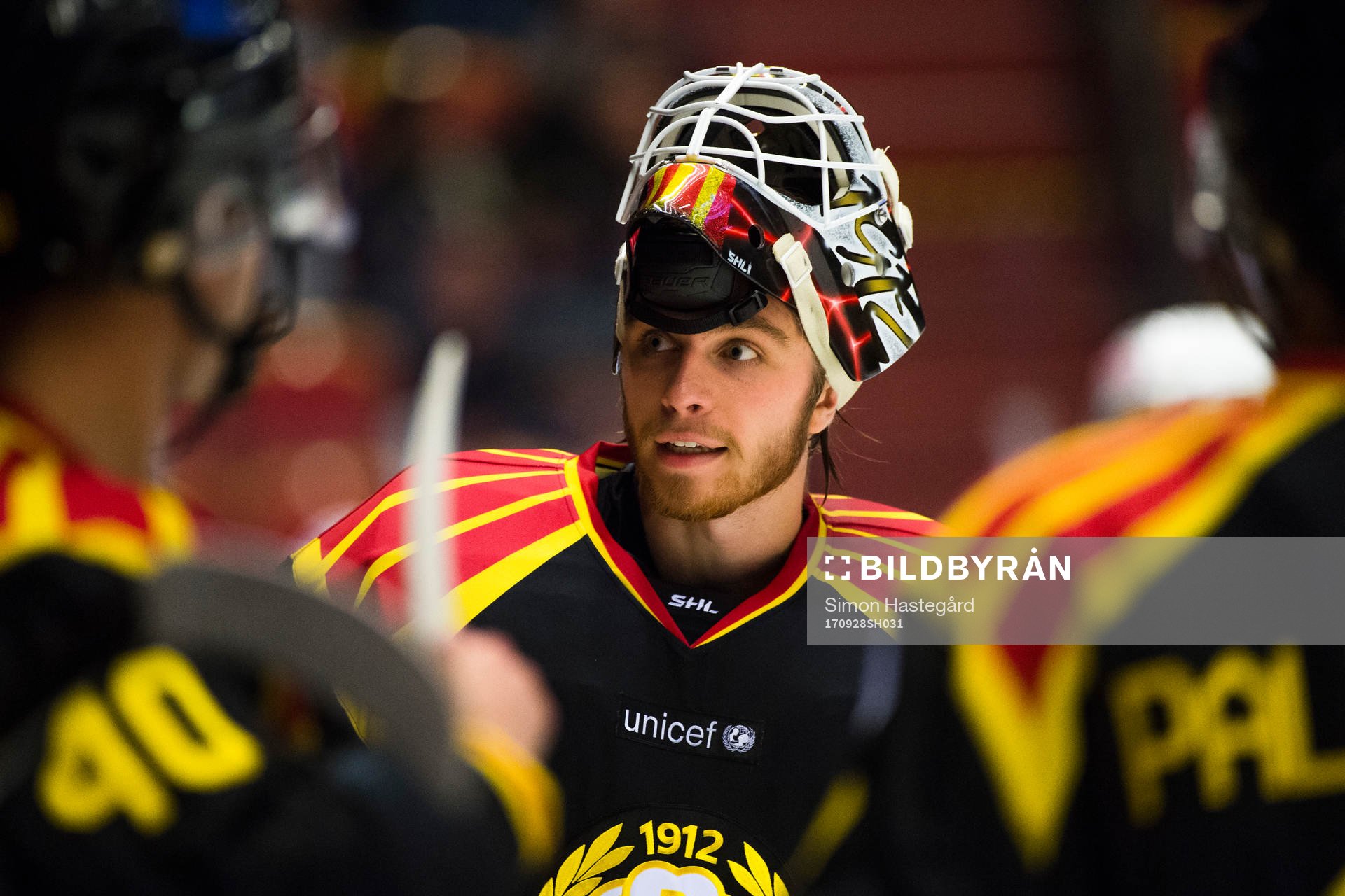 Brynäs målvakt Felix Sandström