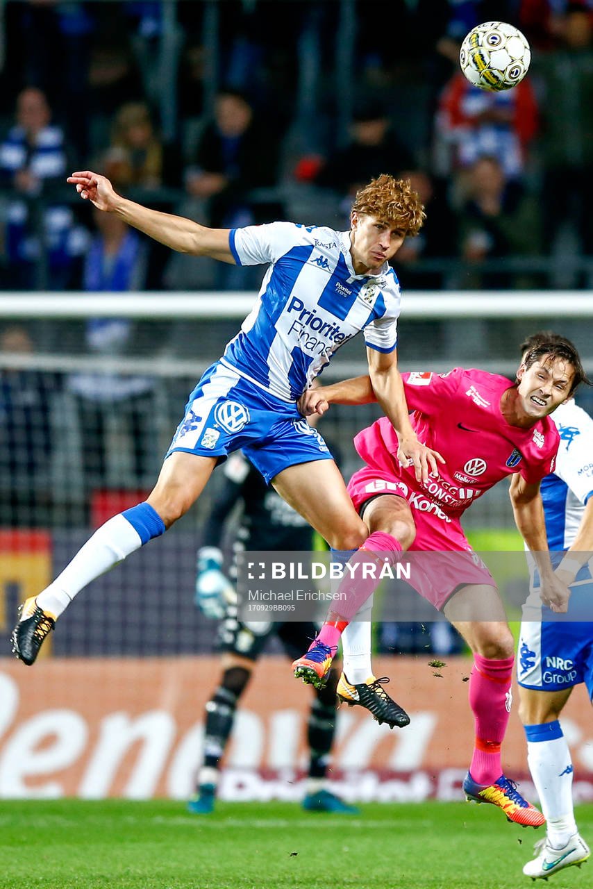 IFK Göteborgs Thomas Rogne och Sirius Philip Haglund