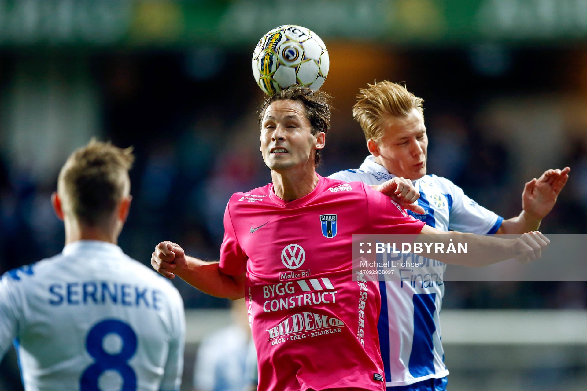 Sirius Philip Haglund och IFK Göteborgs Billy Nordström