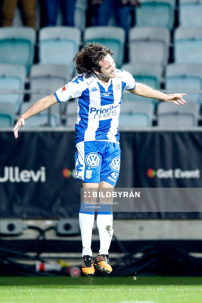 IFK Göteborgs Mikkel Diskerud jublar