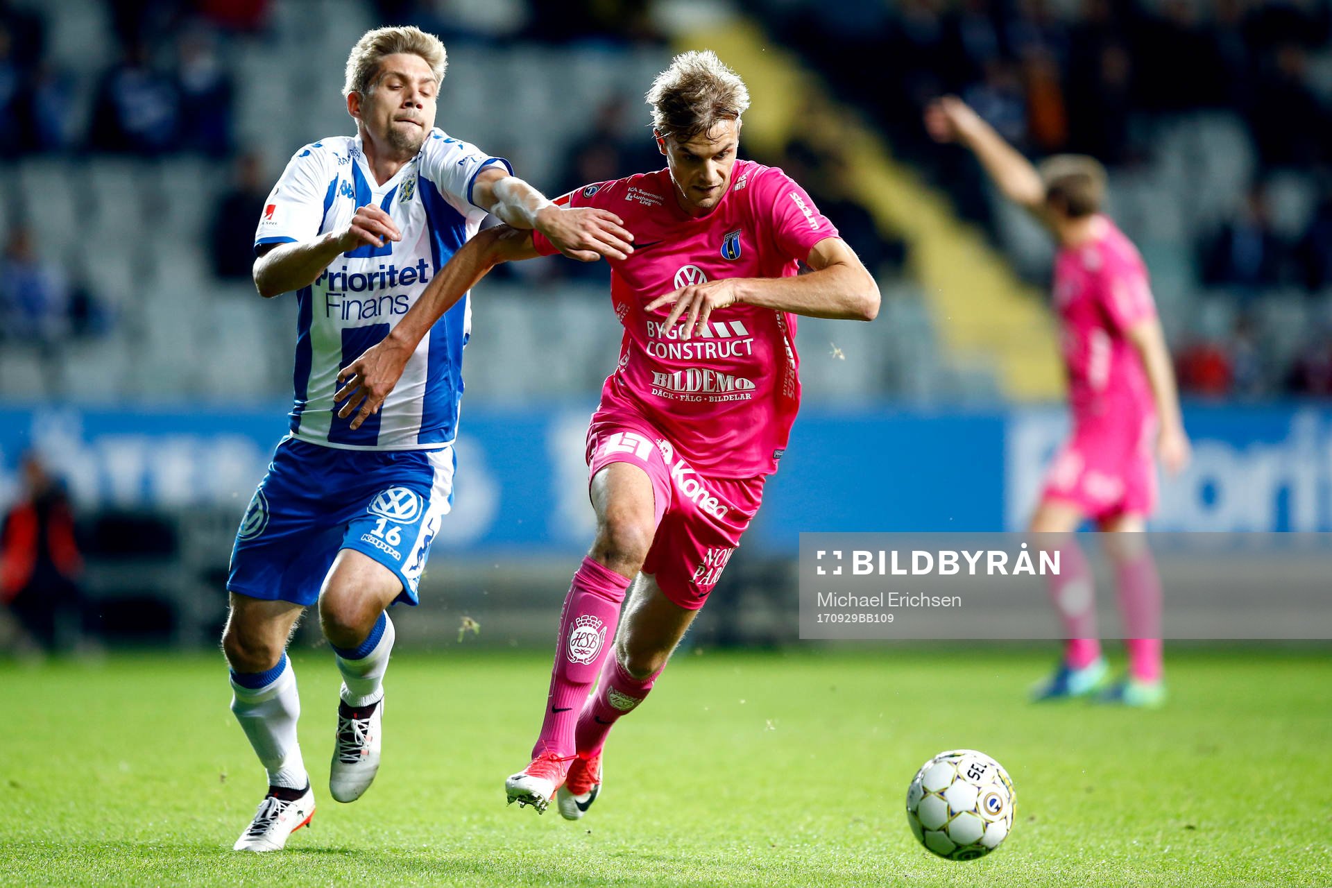 IFK Göteborgs Mikael Boman och Sirius Oscar Pehrsson